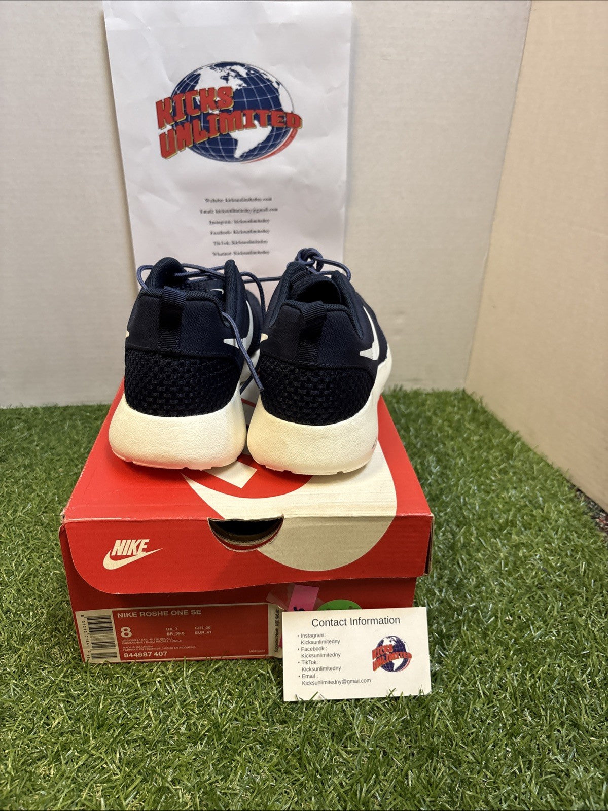 Size 8   Nike Roshe One SE Obsidian Sail4