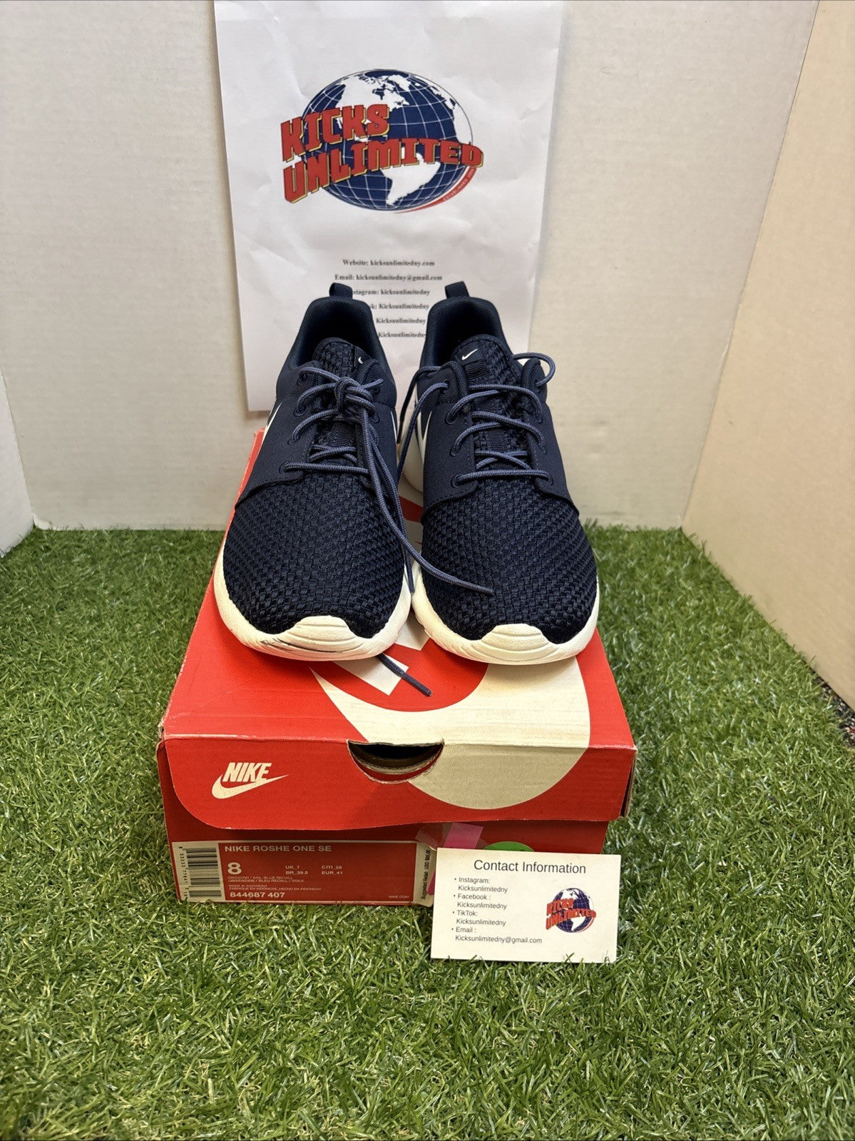 Size 8   Nike Roshe One SE Obsidian Sail3