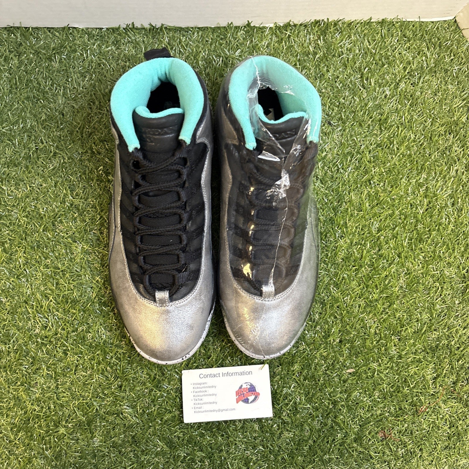 Jordan 10 Lady Liberty Retro Size 8.5 705178 0450