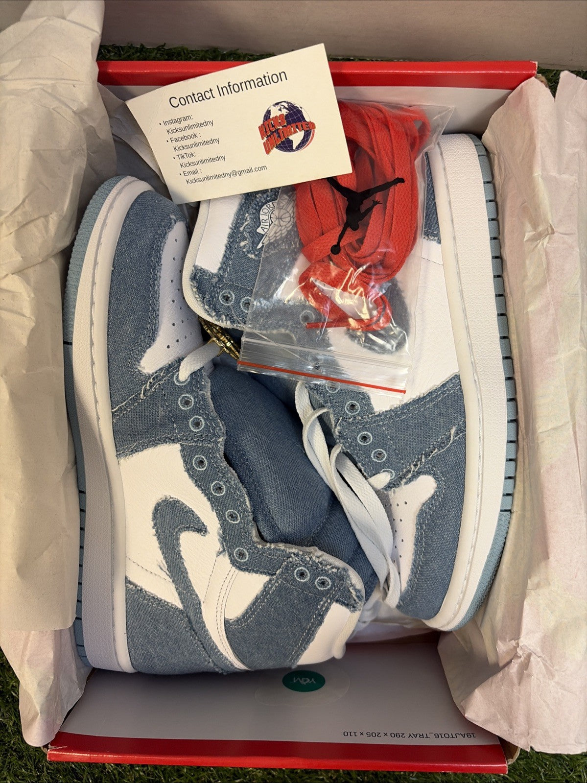 Size 7 - Jordan 1 High OG Denim 20220