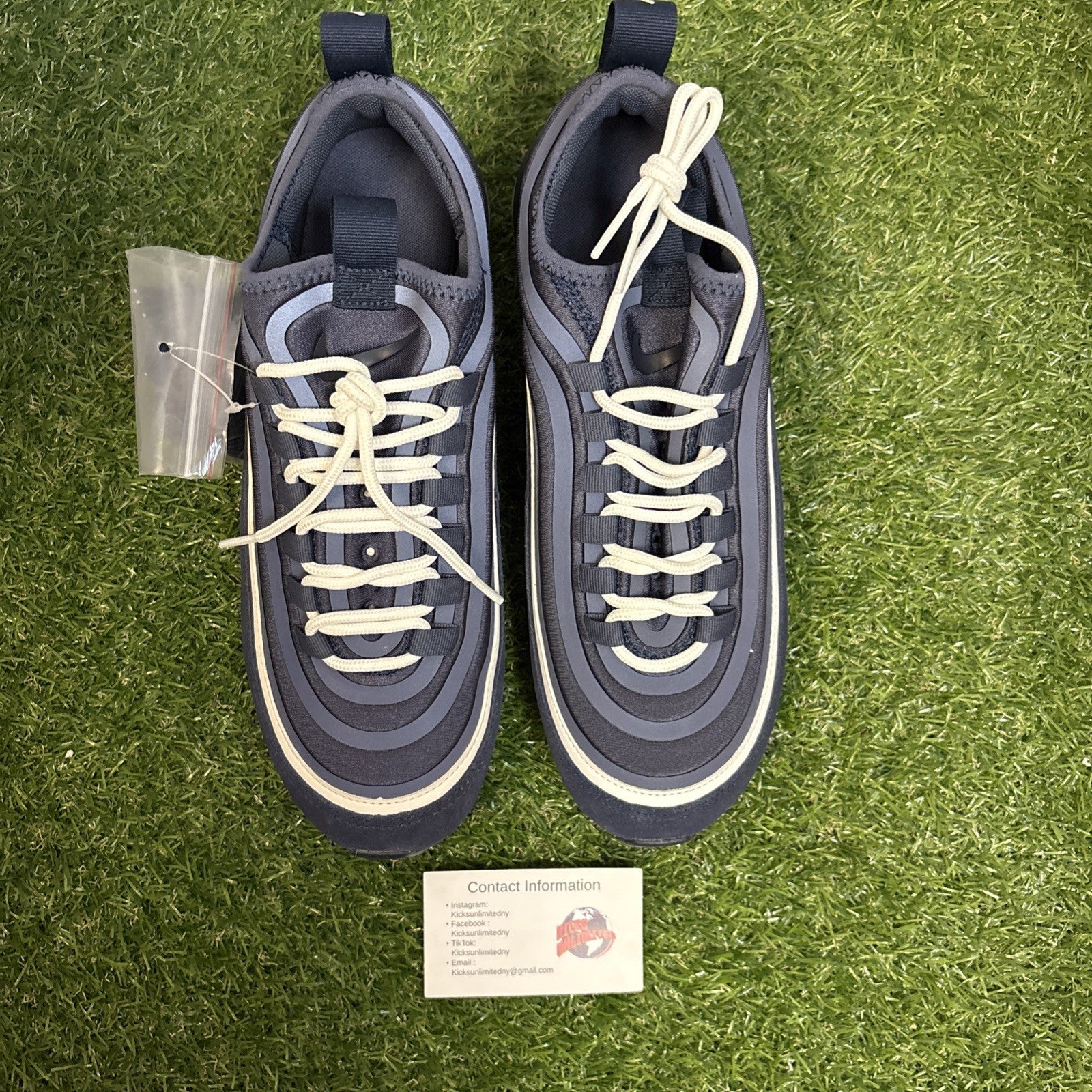 Size 9.5   Nike Air Max 97 Ultra 17 SE Navy White0