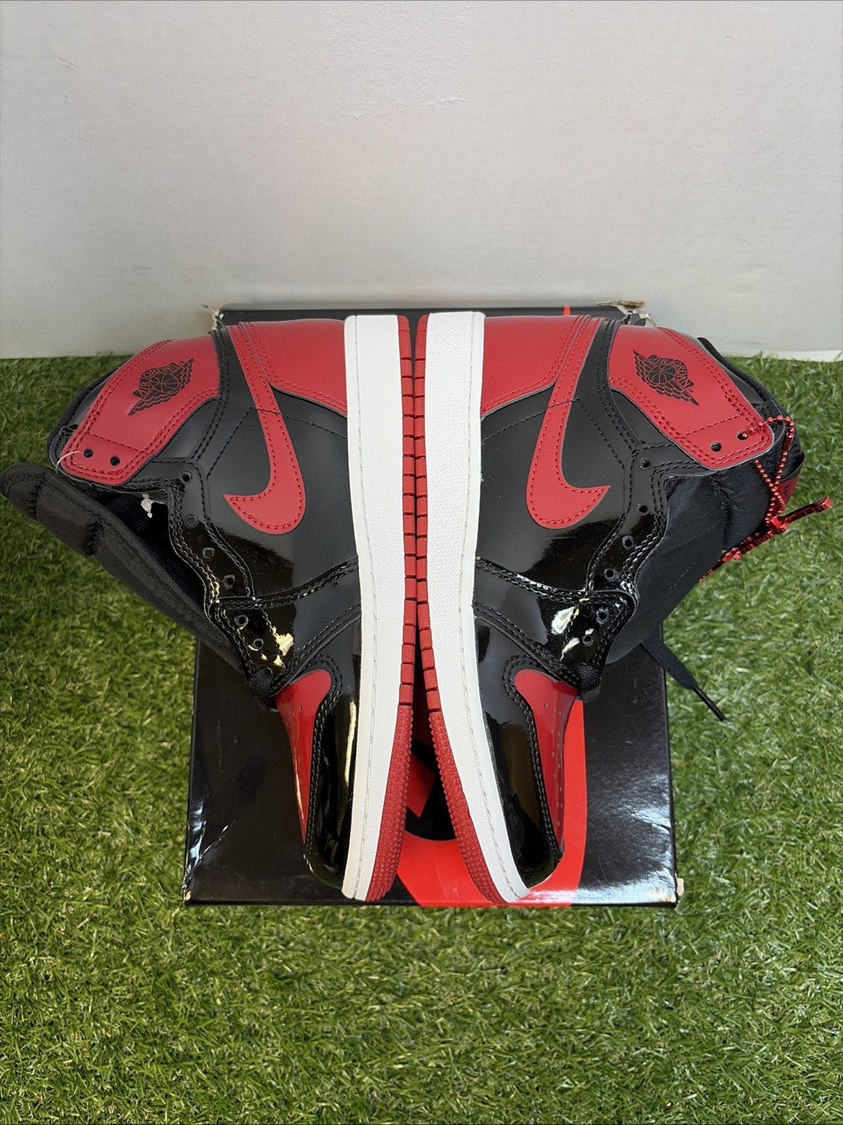 Size 4.5y - Jordan 1 Retro OG High Patent Bred3