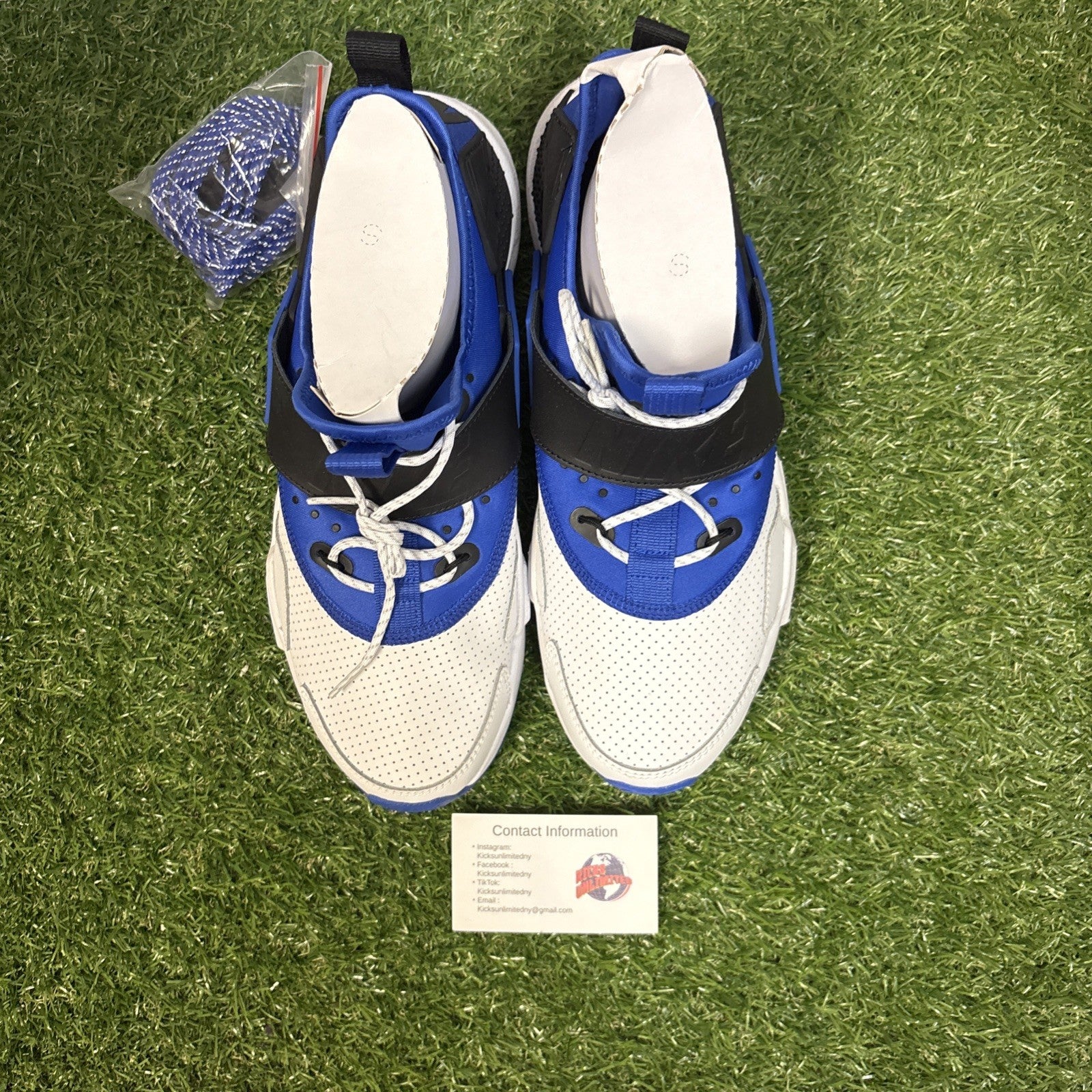 Size 9   Nike Air Huarache Drift Premium Racer Blue3