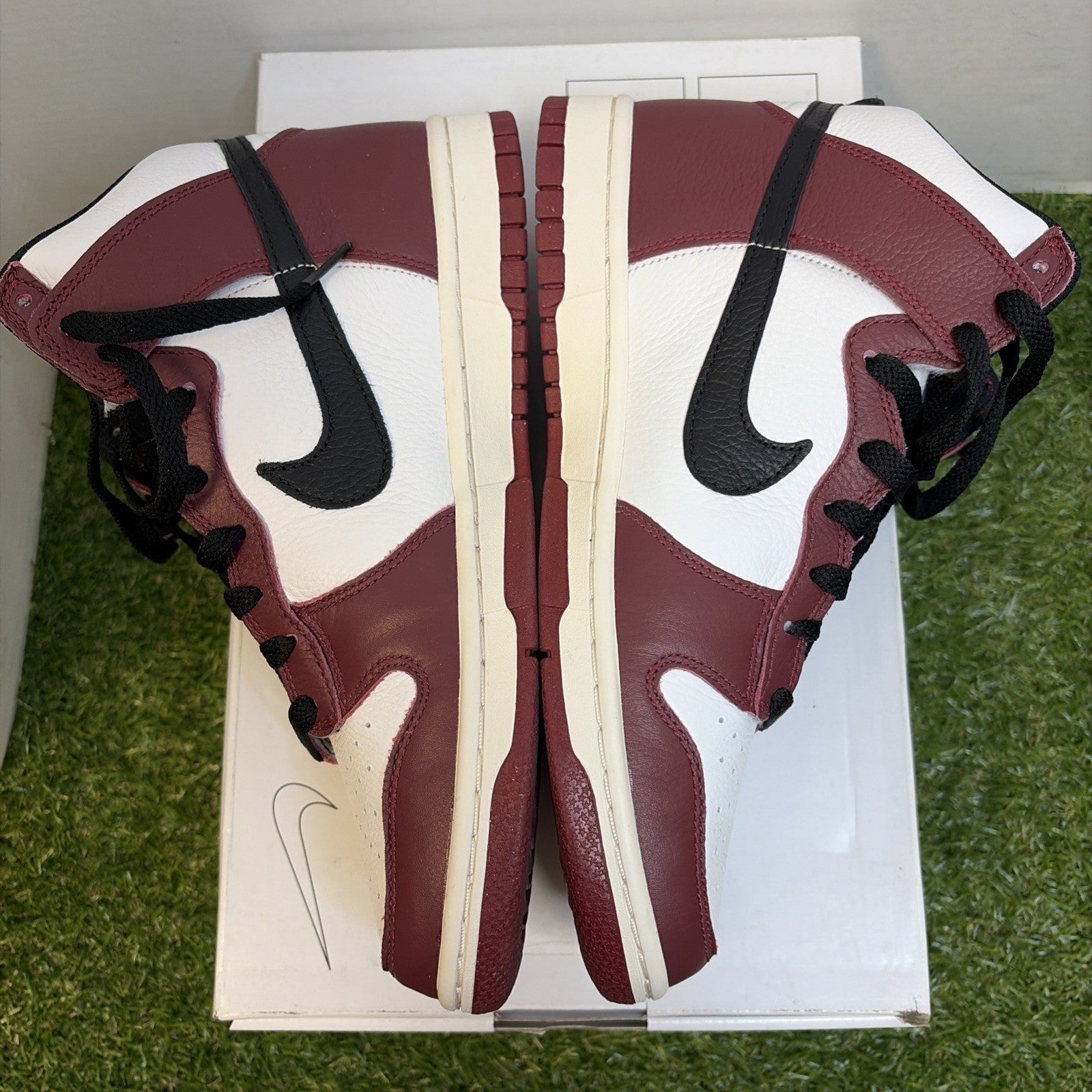 Nike By Eric Dunk High Burgundy And Black2