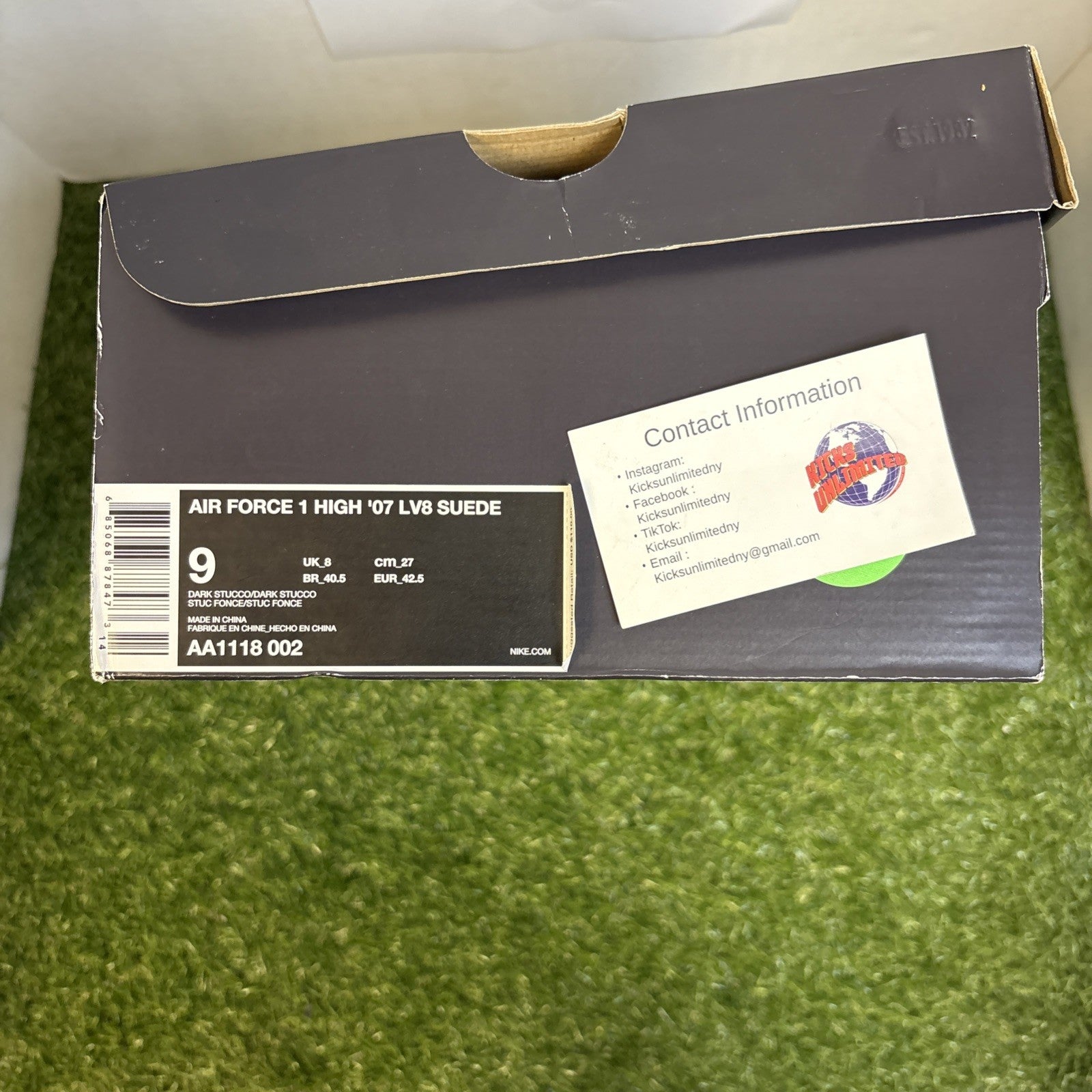 Size 9   Nike Air Force 1 High Dark Stucco5