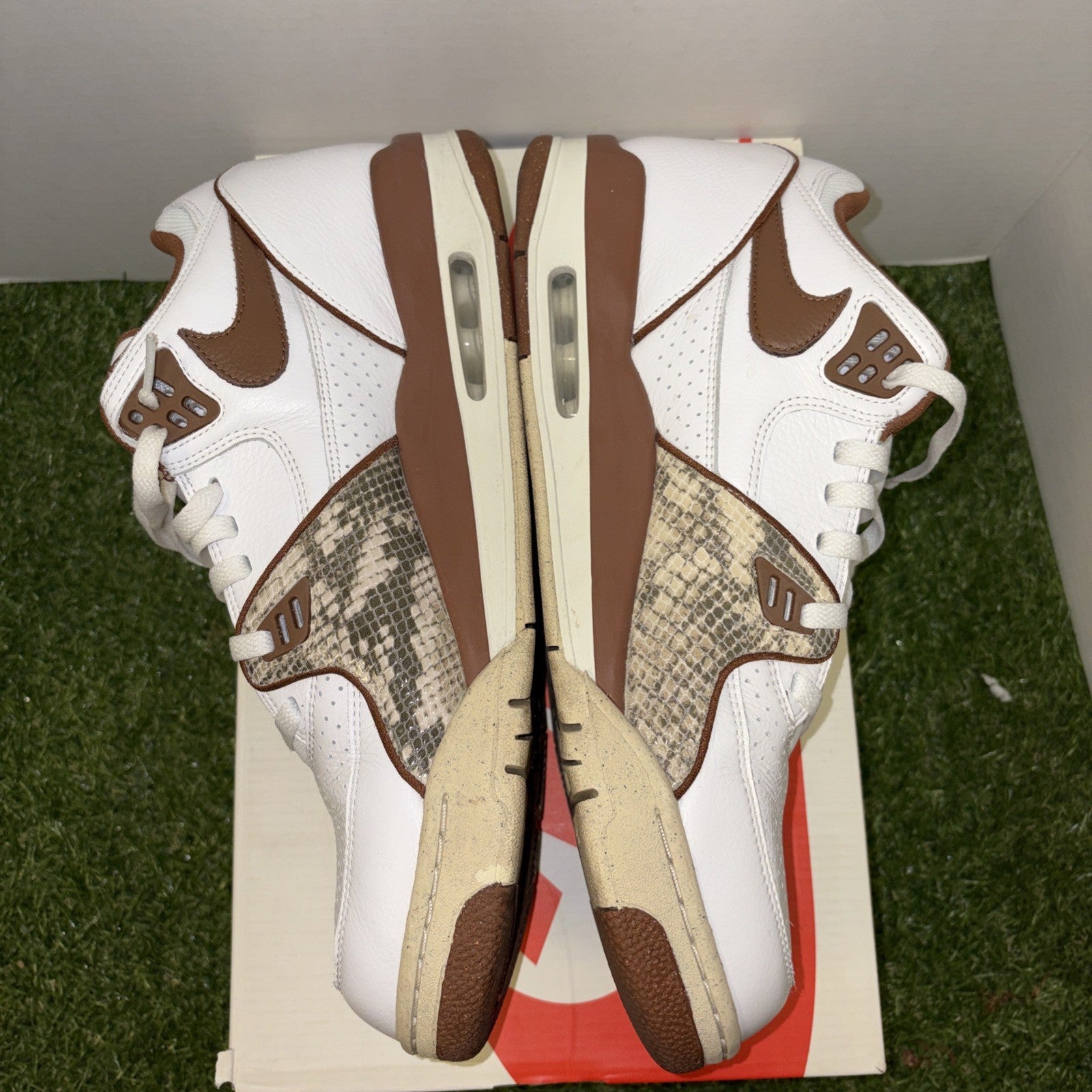 Size 13   Men's Stussy x Nike Air Flight 89 SP Low Pecan2