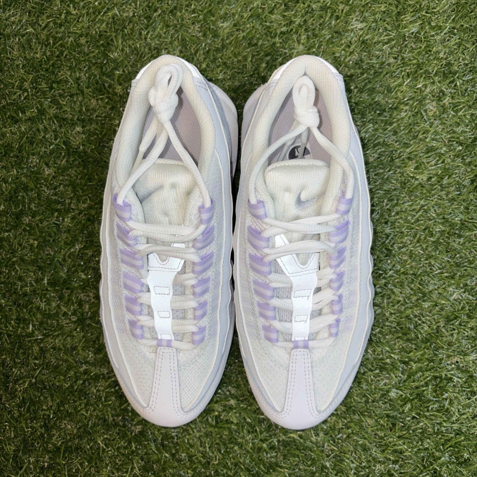 Nike Air Max 95 Recraft White Violet Frost (GS) - Size 5Y1