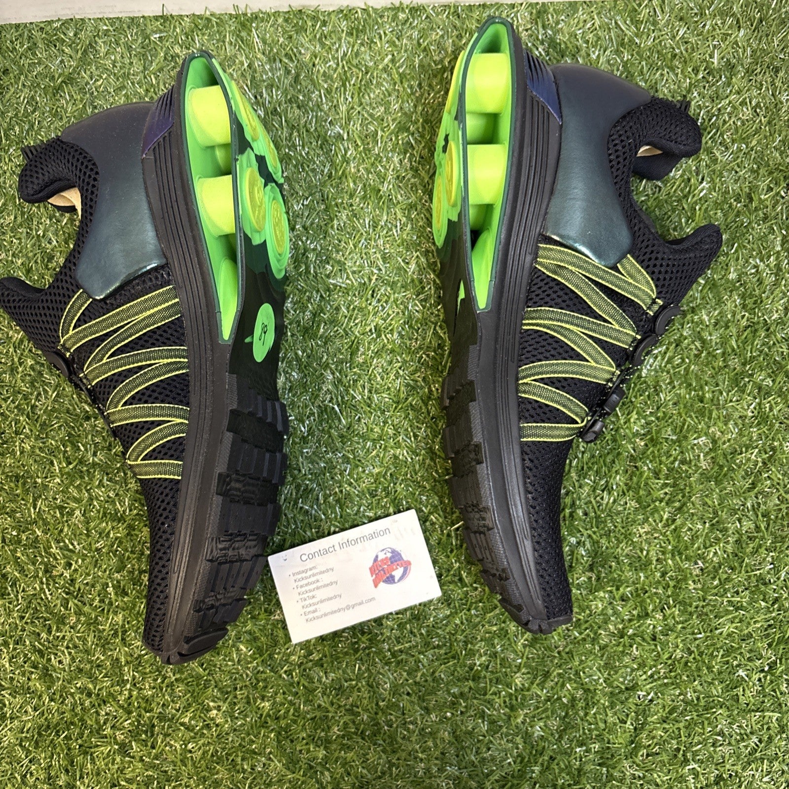 Size 10.5   Nike Shox Gravity Gorge Green2