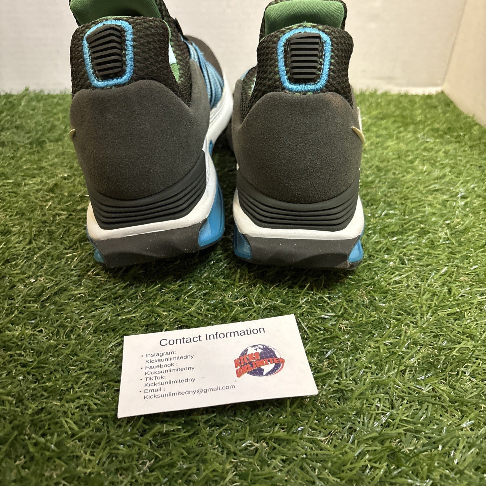 Size 8.5   Nike Shox Gravity Blue Fury4