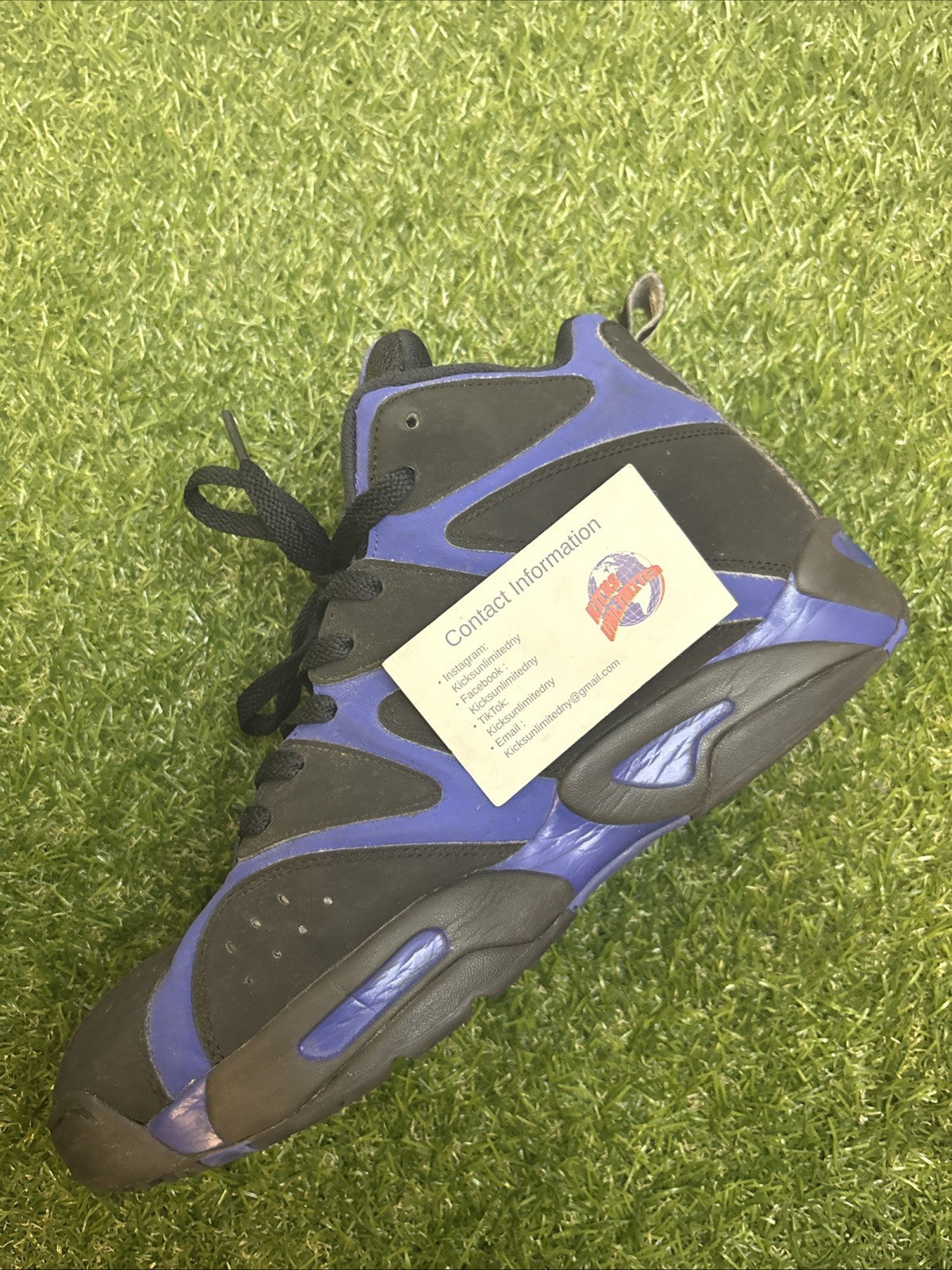 Size 10   Reebok Kamikaze 1 Mid Blue Print7