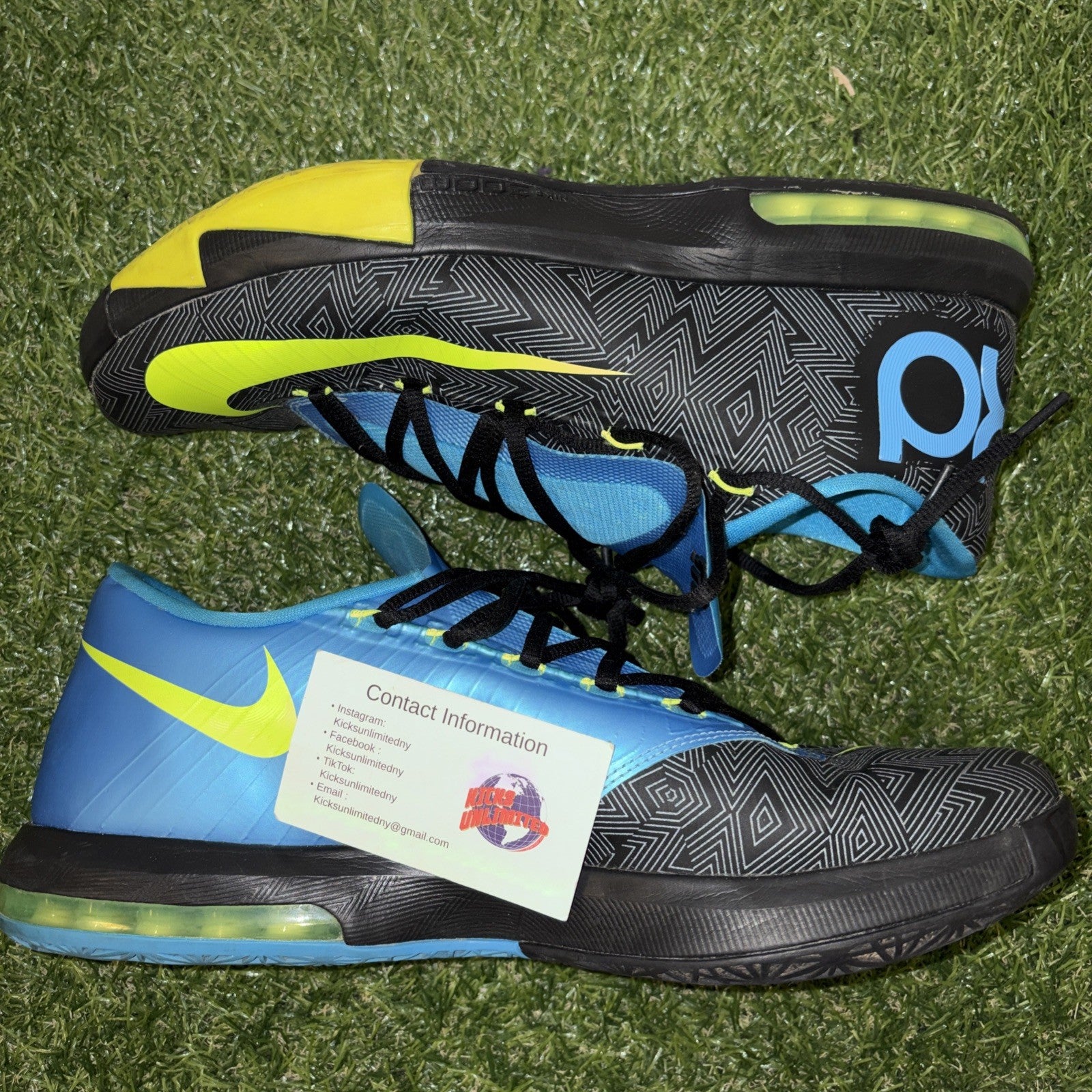 Size 13   Nike KD 6 Away 2   599424 0100