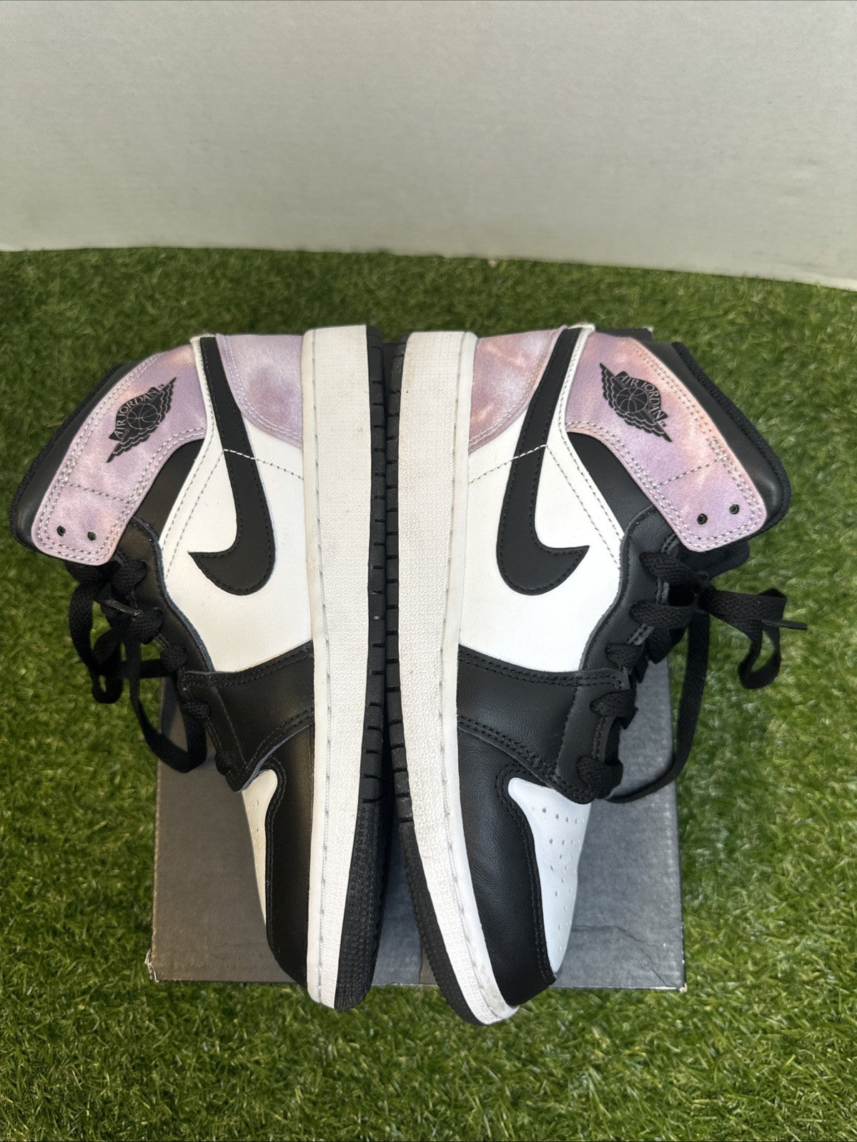 Nike Air Jordan 1 Mid Zen Master Tie Dye DM6216-001 5y Kids /Women's Size 6.53