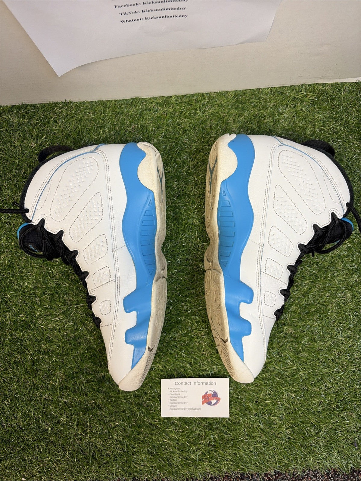 Size 8.5 - Air Jordan 9 Retro 2024 Powder Blue2