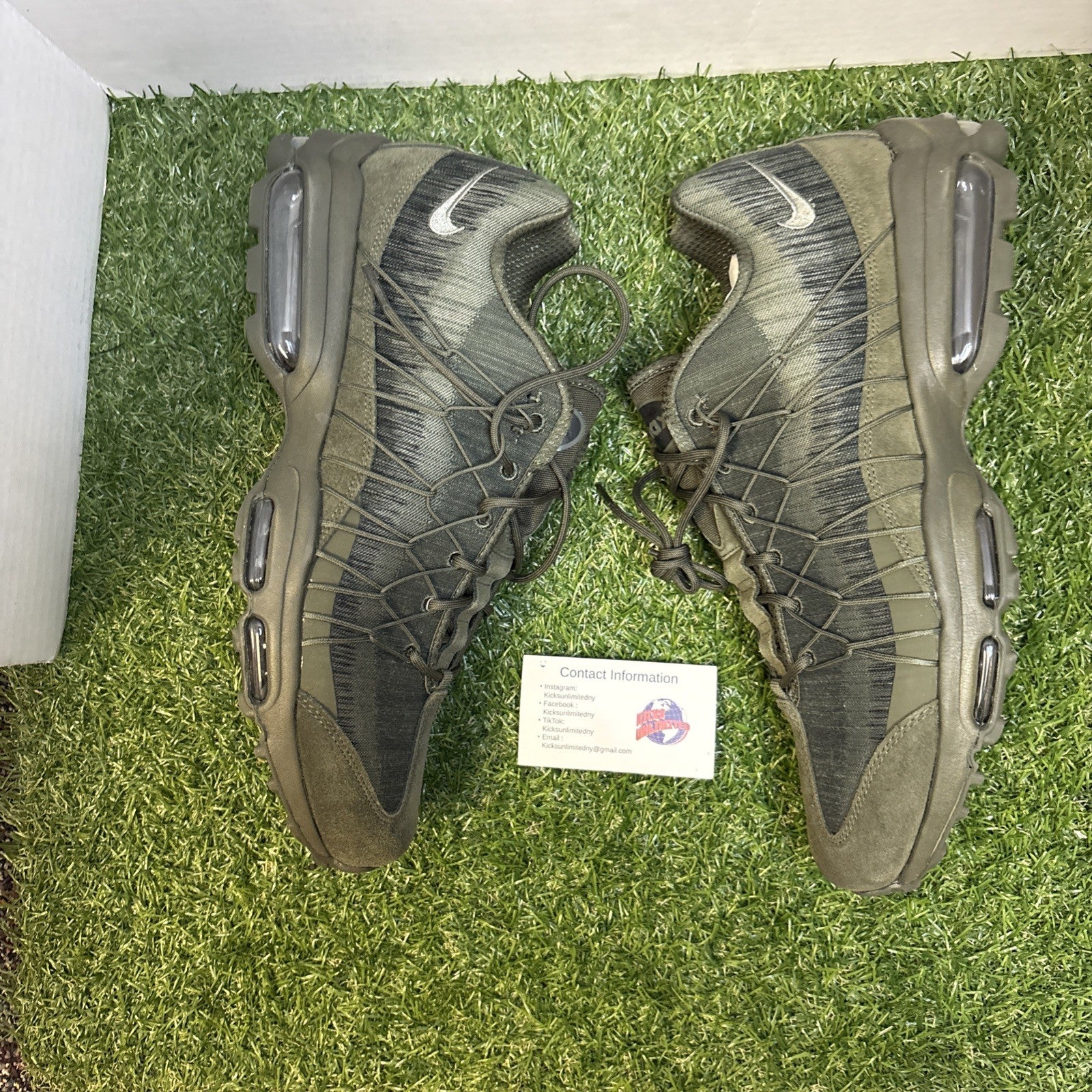 Size 11.5   Nike Air Max 95 Ultra Jacquard Cargo Khaki4