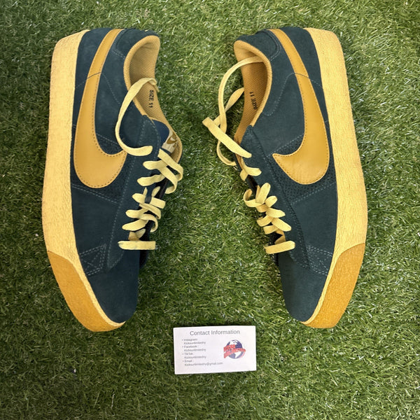 Size 11   Nike Blazer Sb Low Blue Teal Gold0