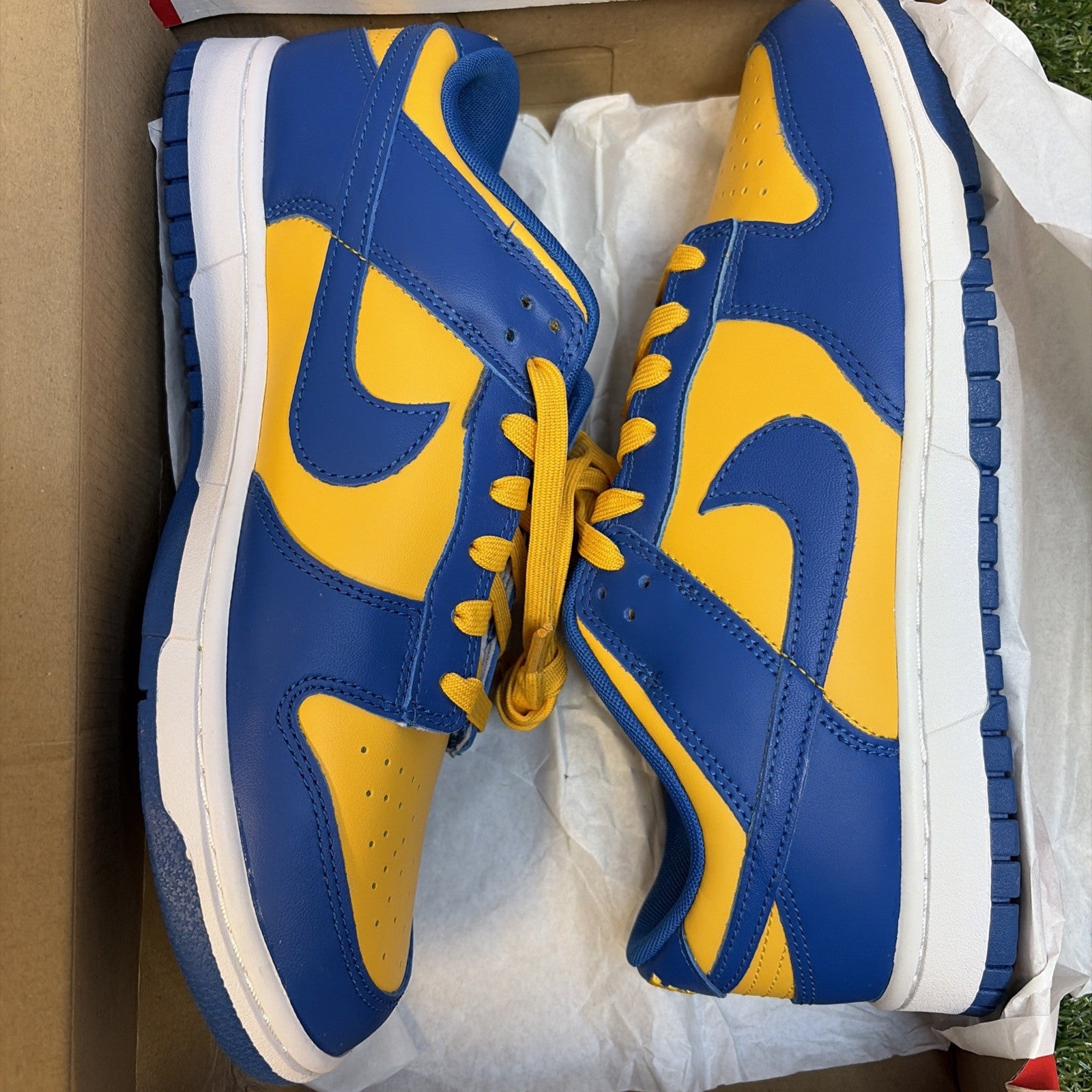 NEW AUTHENTIC NIKE DUNK LOW RETRO "UCLA" US MEN'S  9.50