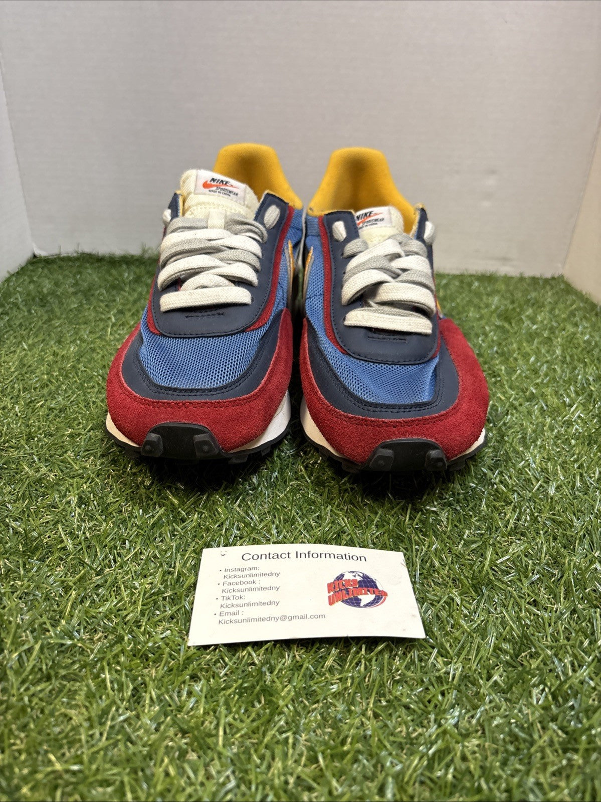 Size 12   sacai x Nike LDWaffle Varsity Blue3
