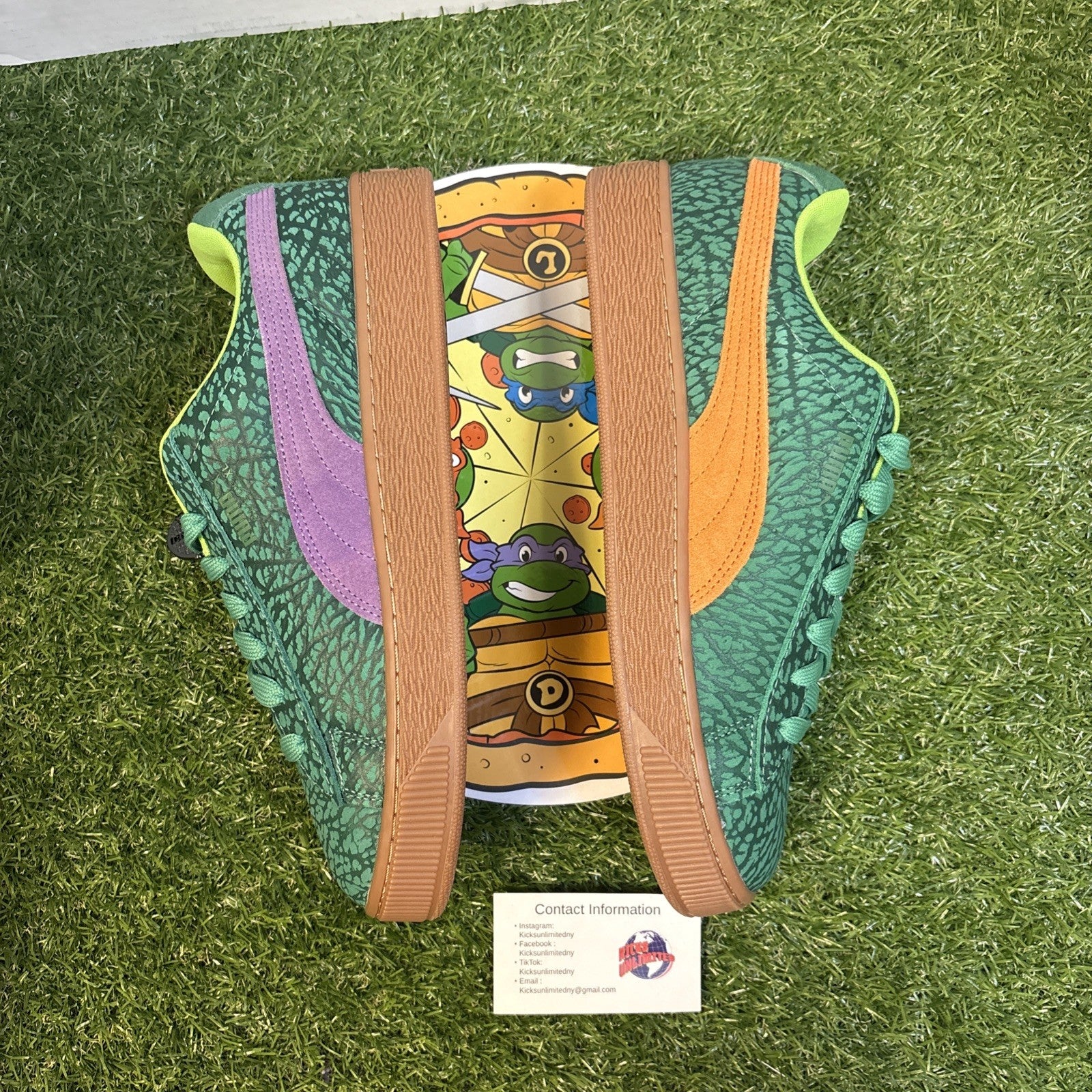 Size 10   Teenage Mutant Ninja Turtles x Puma Suede XL The Four Turtles1