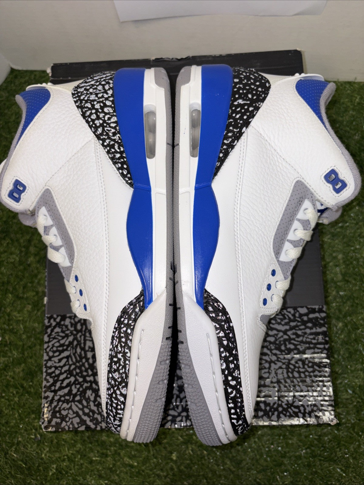 Size 10.5   Jordan 3 Retro Mid Racer Blue3