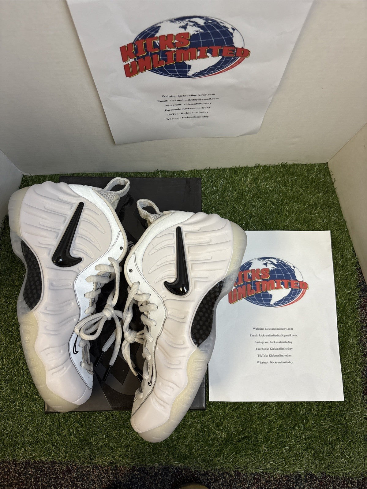Size 8   Nike Air Foamposite Pro All Star Swoosh Pack0
