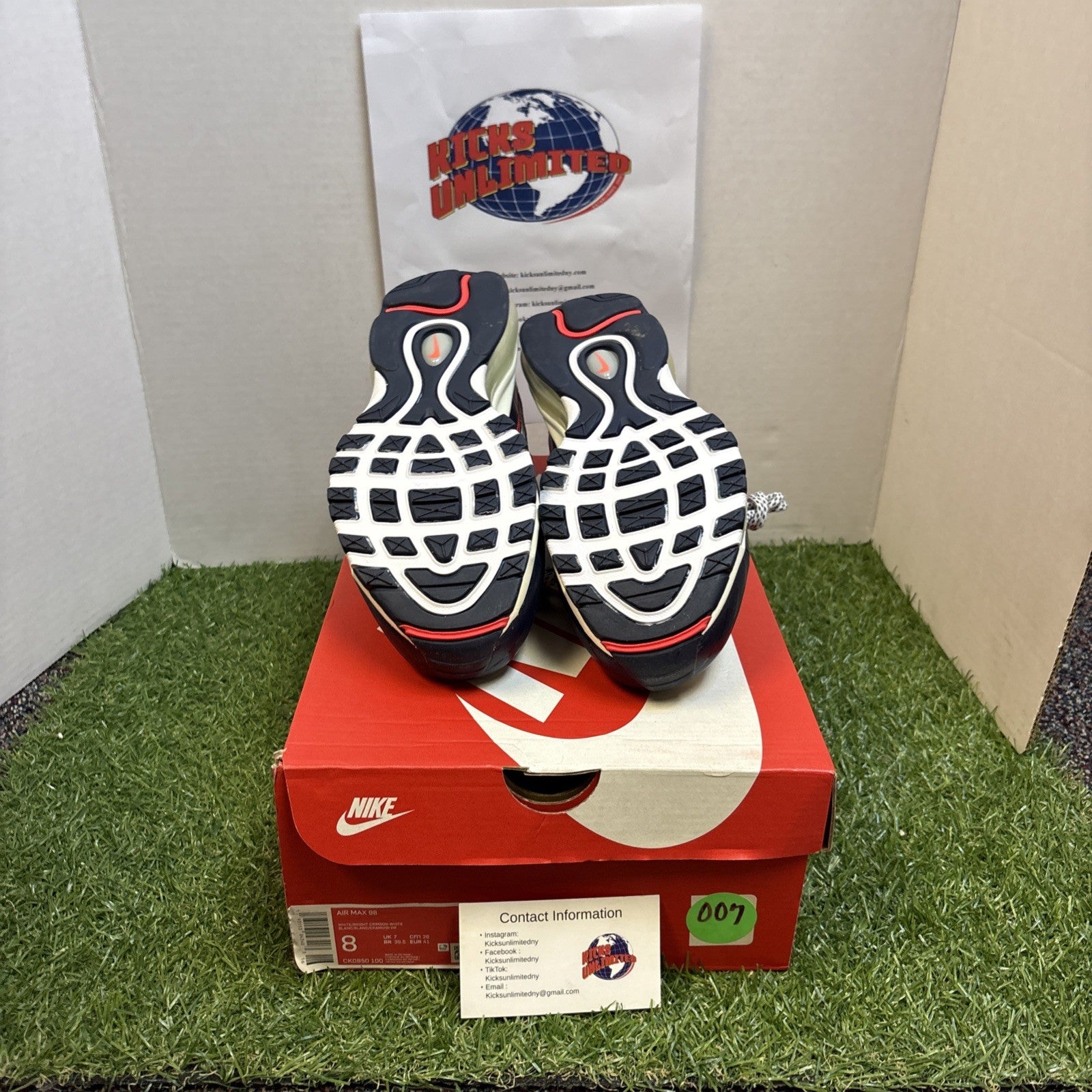 Size 8   Nike Air Max 98 NYC   CK0850 1004