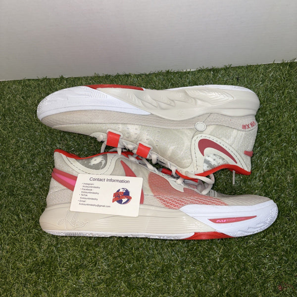 Size 13   Nike Kyrie 8 Light Bone Picante Red0