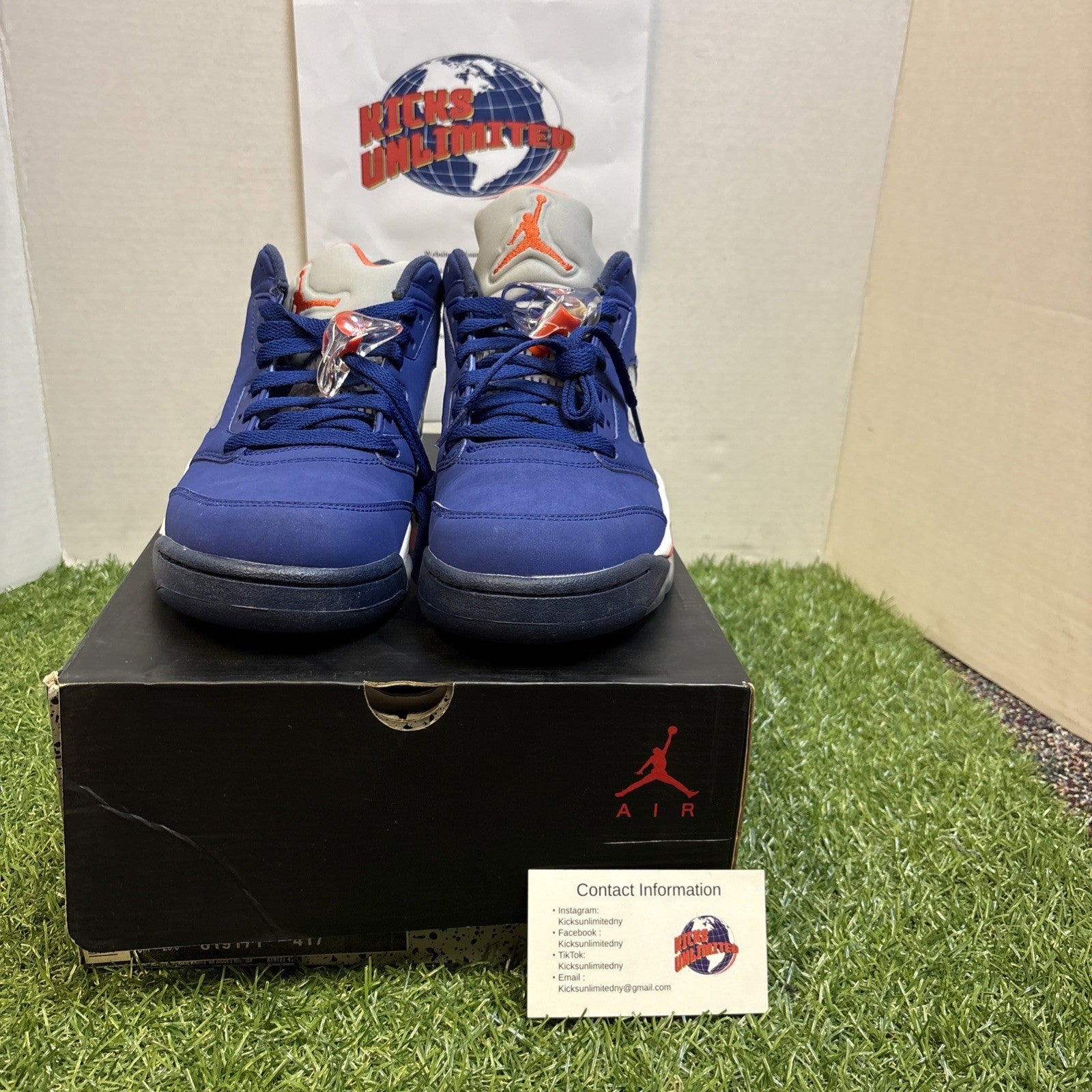 Size 8.5   Air Jordan 5 Retro Low Knicks3