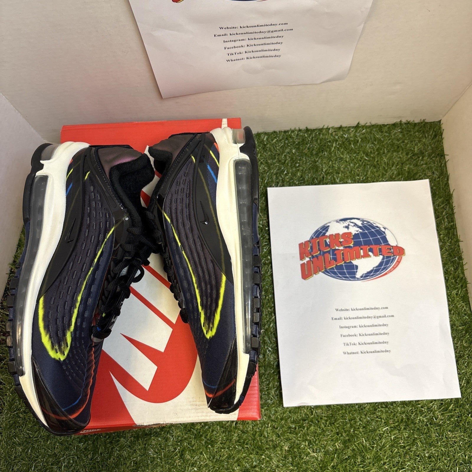 Size 8   Nike Air Max Deluxe Midnight Navy1