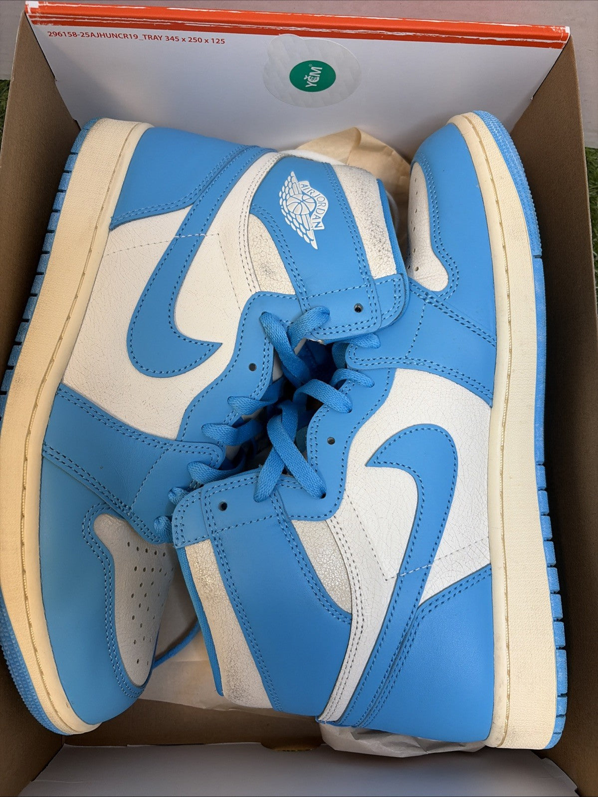 Size 12 - Air Jordan 1 Retro OG High UNC Reimagined0