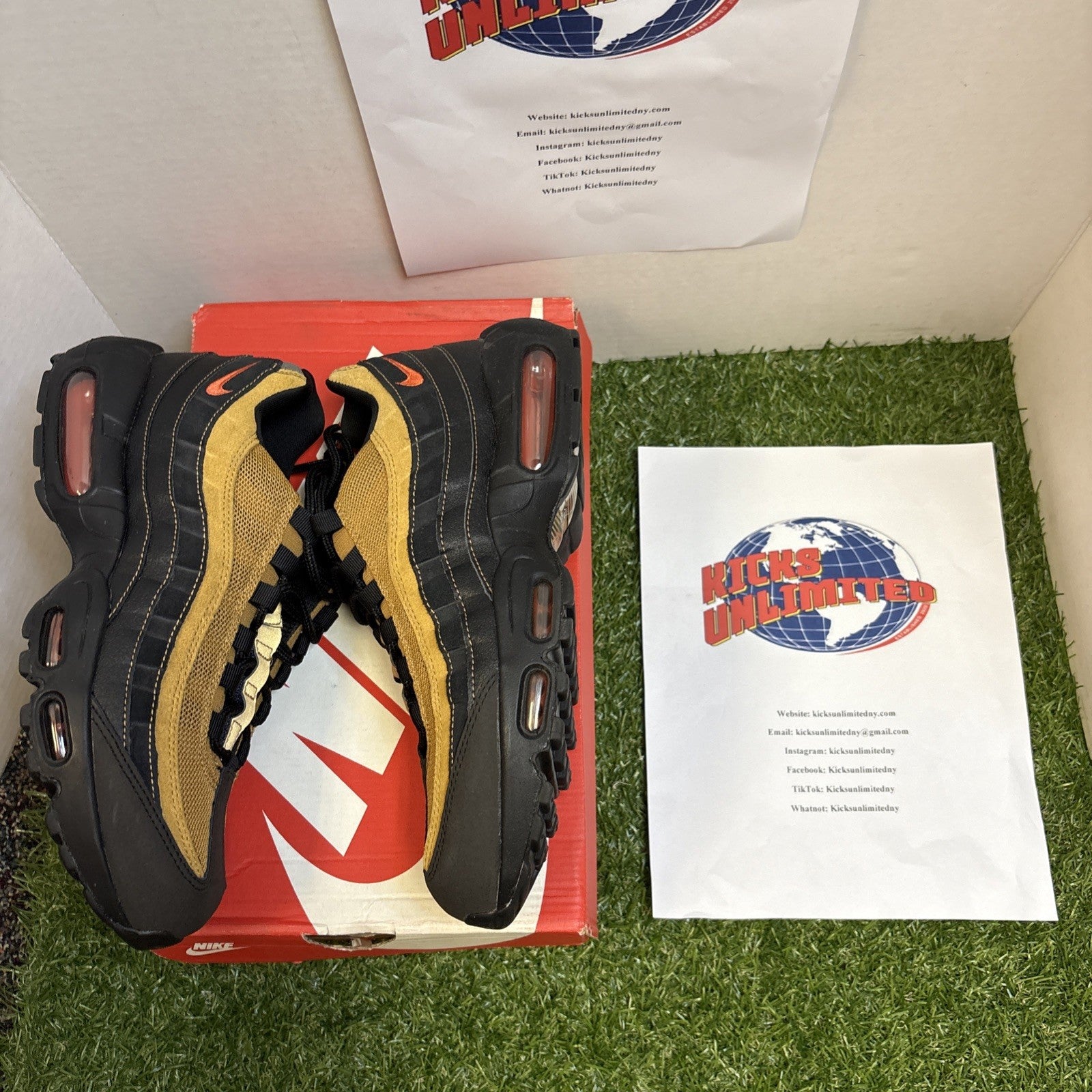 Size 8   Nike Air Max 95 Essential Cosmic Clay Black Wheat1