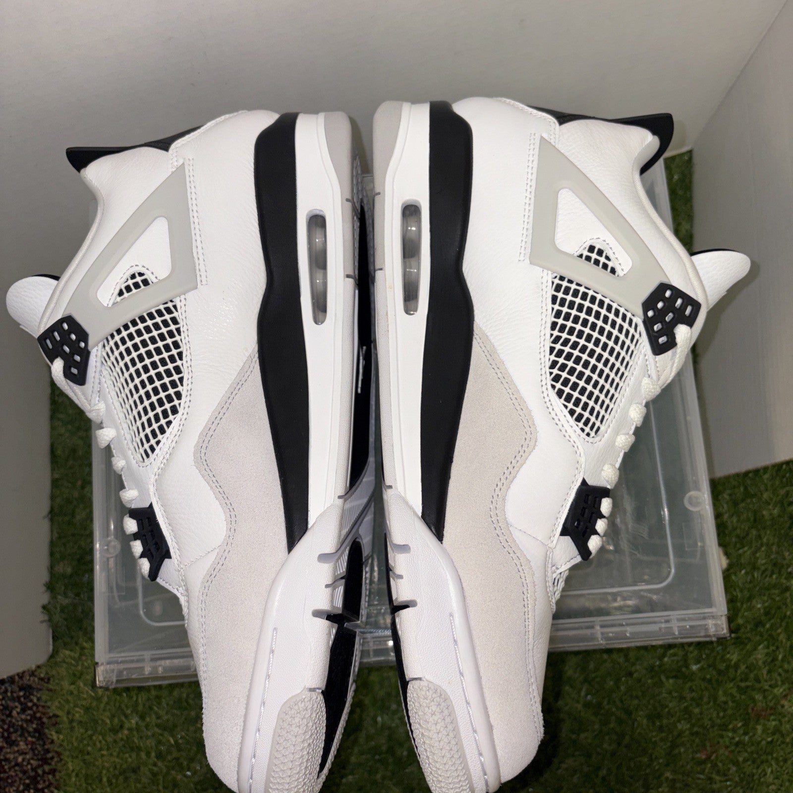 Size 13   Jordan 4 Retro Mid Military Black2