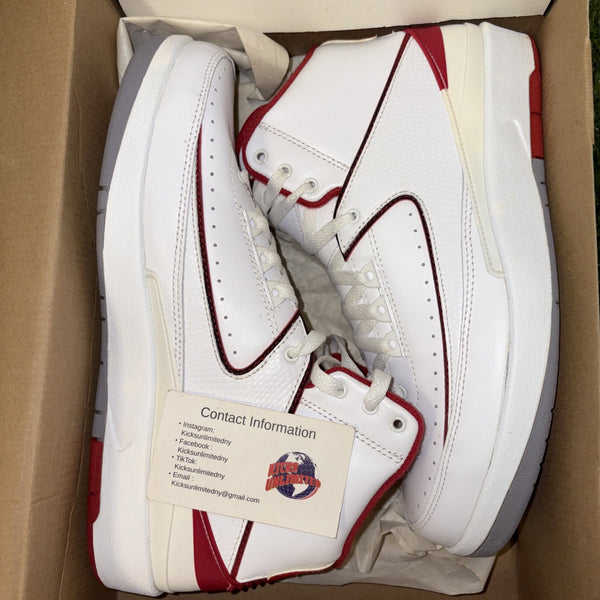 Size 8.5   Air Jordan 2 Retro Chicago Home0