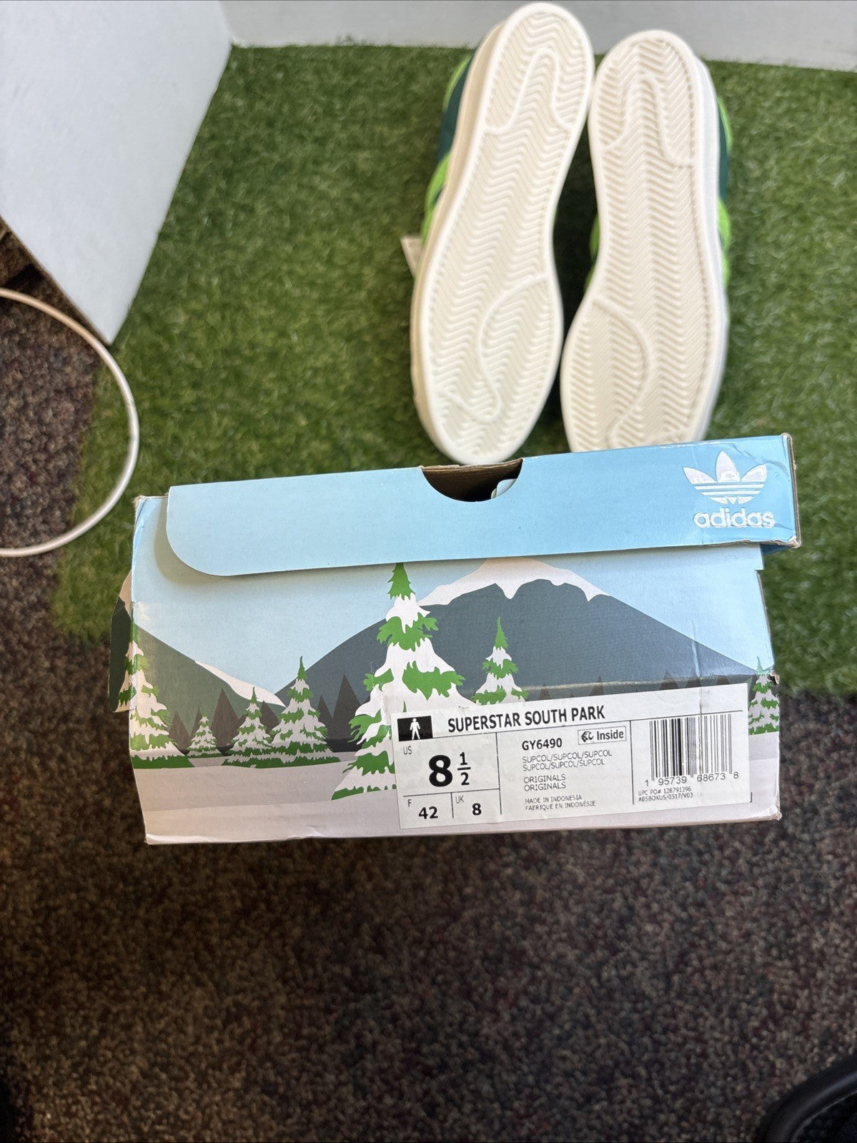 Size 8.5 - South Park x adidas Superstar Kyle5