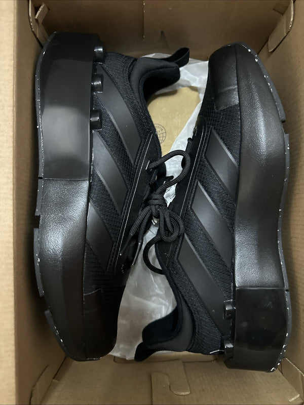 Adidas Boys Shoes Size 6.5 Lego Tech RNR Runner Elastic Lace Up Sneakers Black0