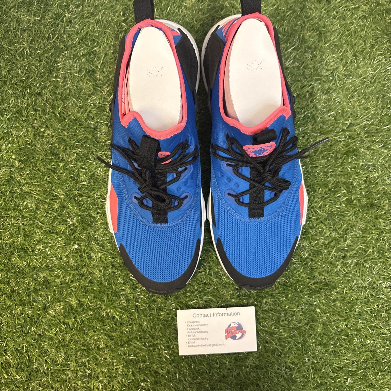 Size 8.5   Nike Air Huarache Drift Blue Nebula0