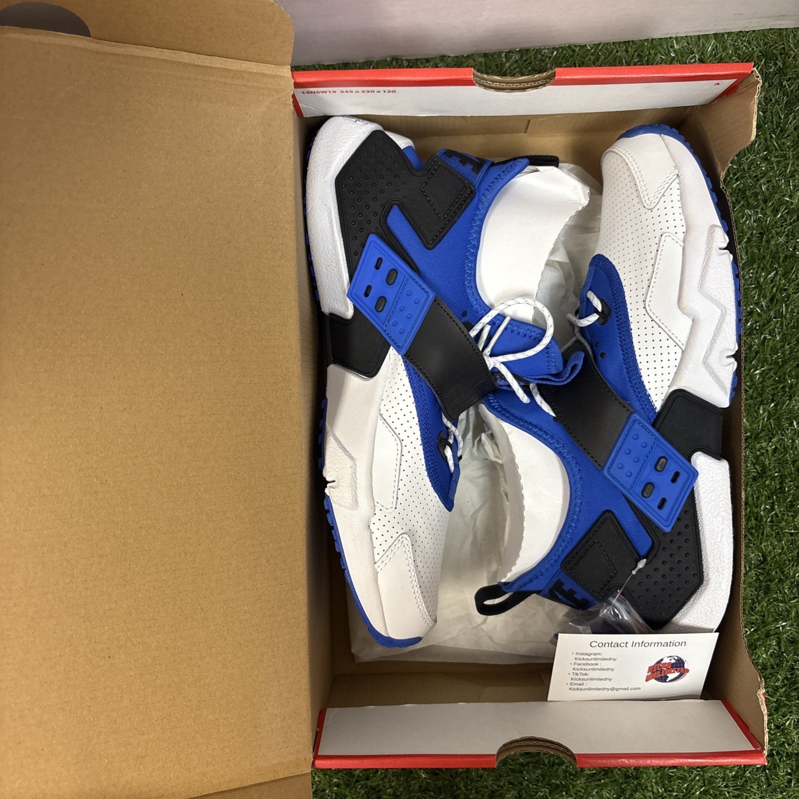 Size 9   Nike Air Huarache Drift Premium Racer Blue0