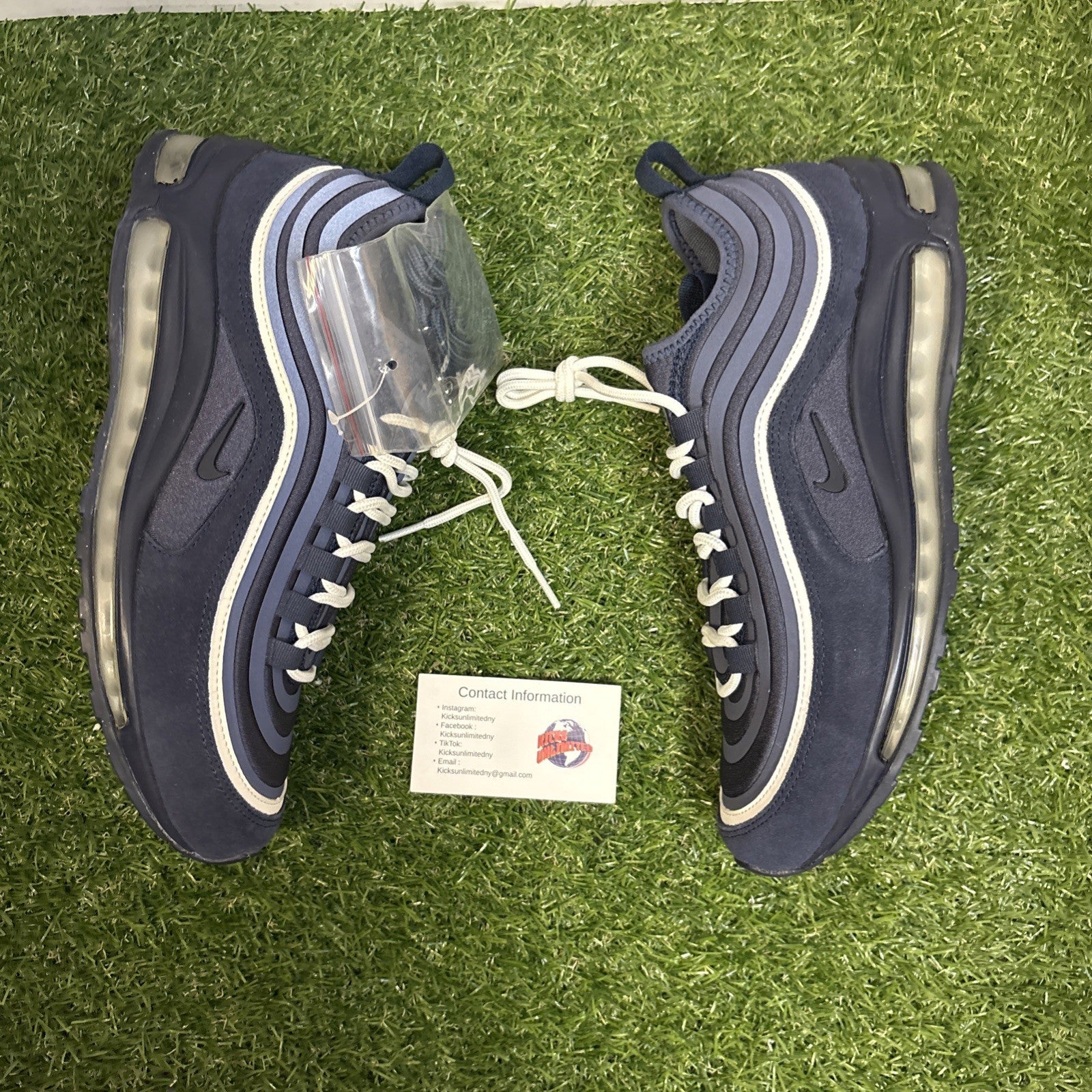 Size 9.5   Nike Air Max 97 Ultra 17 SE Navy White3