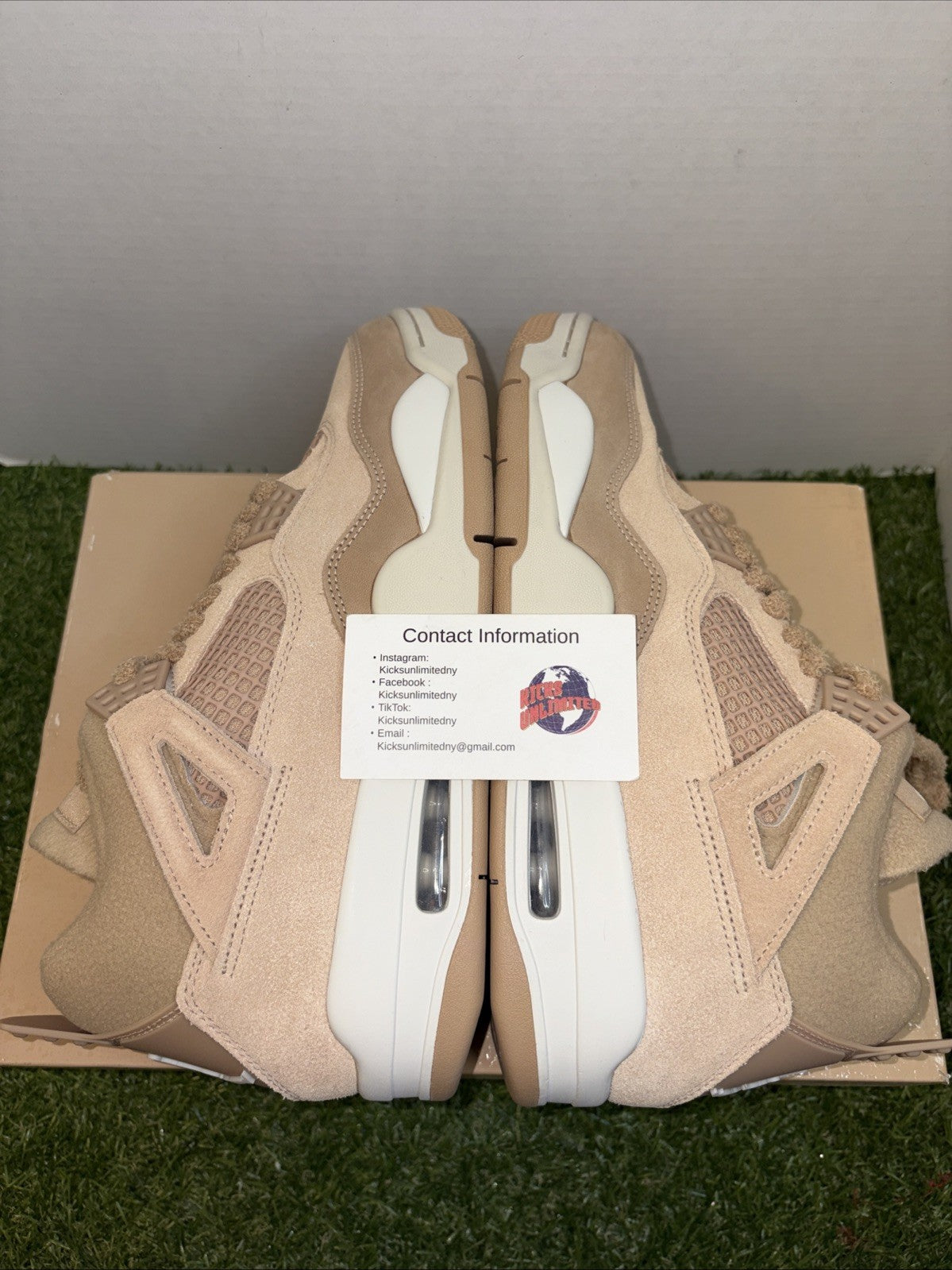 Air Jordan 4 Retro Hemp Light Orewood Brown HV0823-200 Womens Size 111