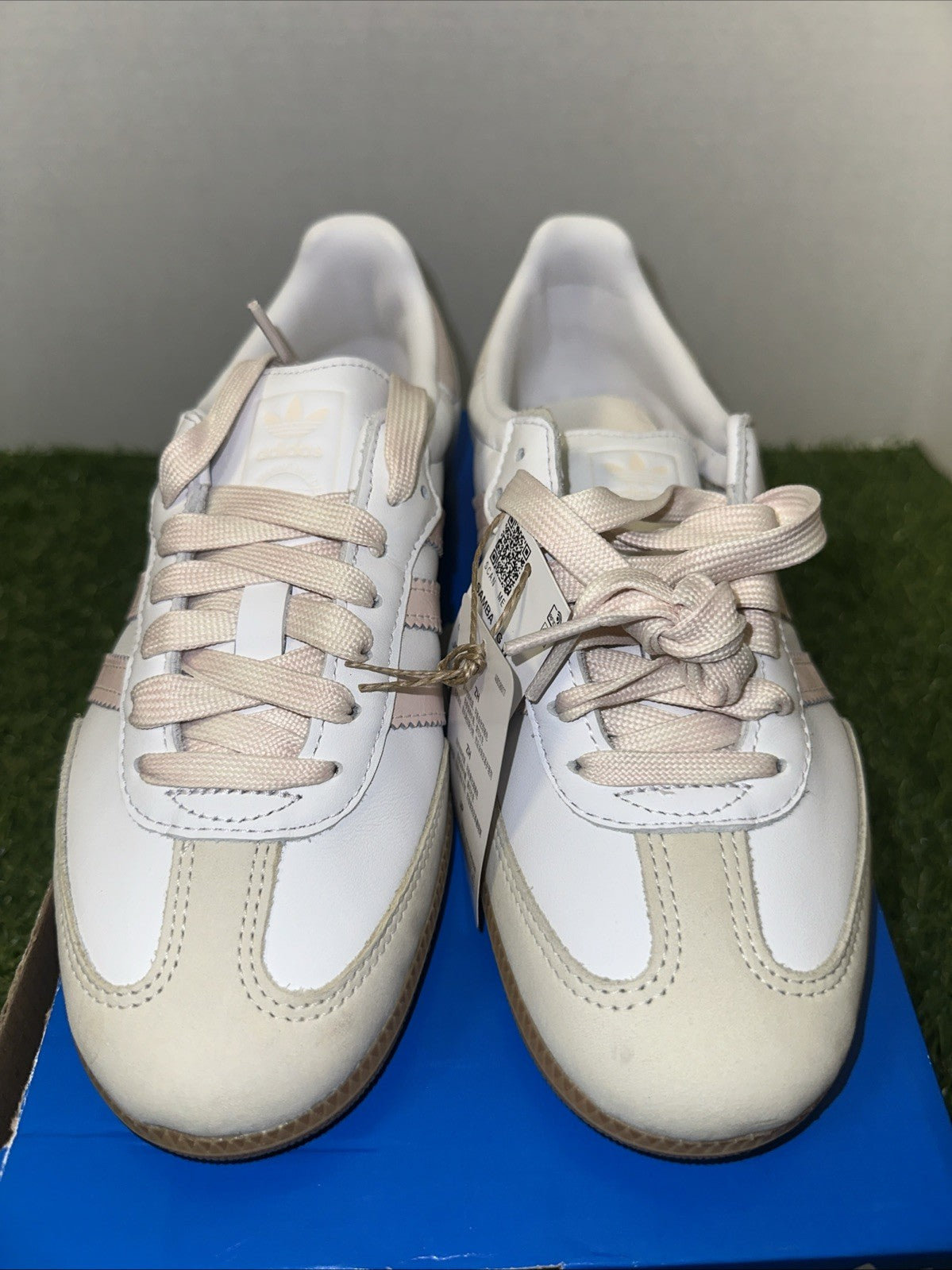 Adidas Samba OG White Pink Gum JS1351 Women's Size New1