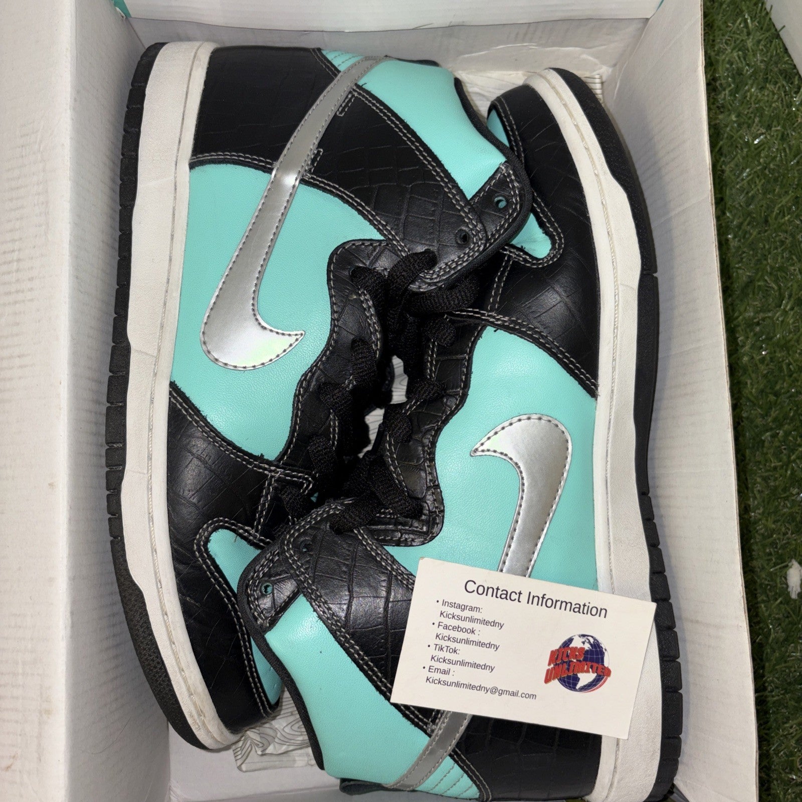 Size 10.5 - Nike SB Dunk High Premium x Diamond Supply Co. Tiffany 20140