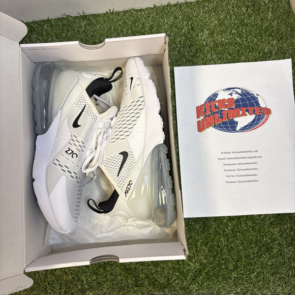 Size 8.5   Nike Air Max 270 Low White0