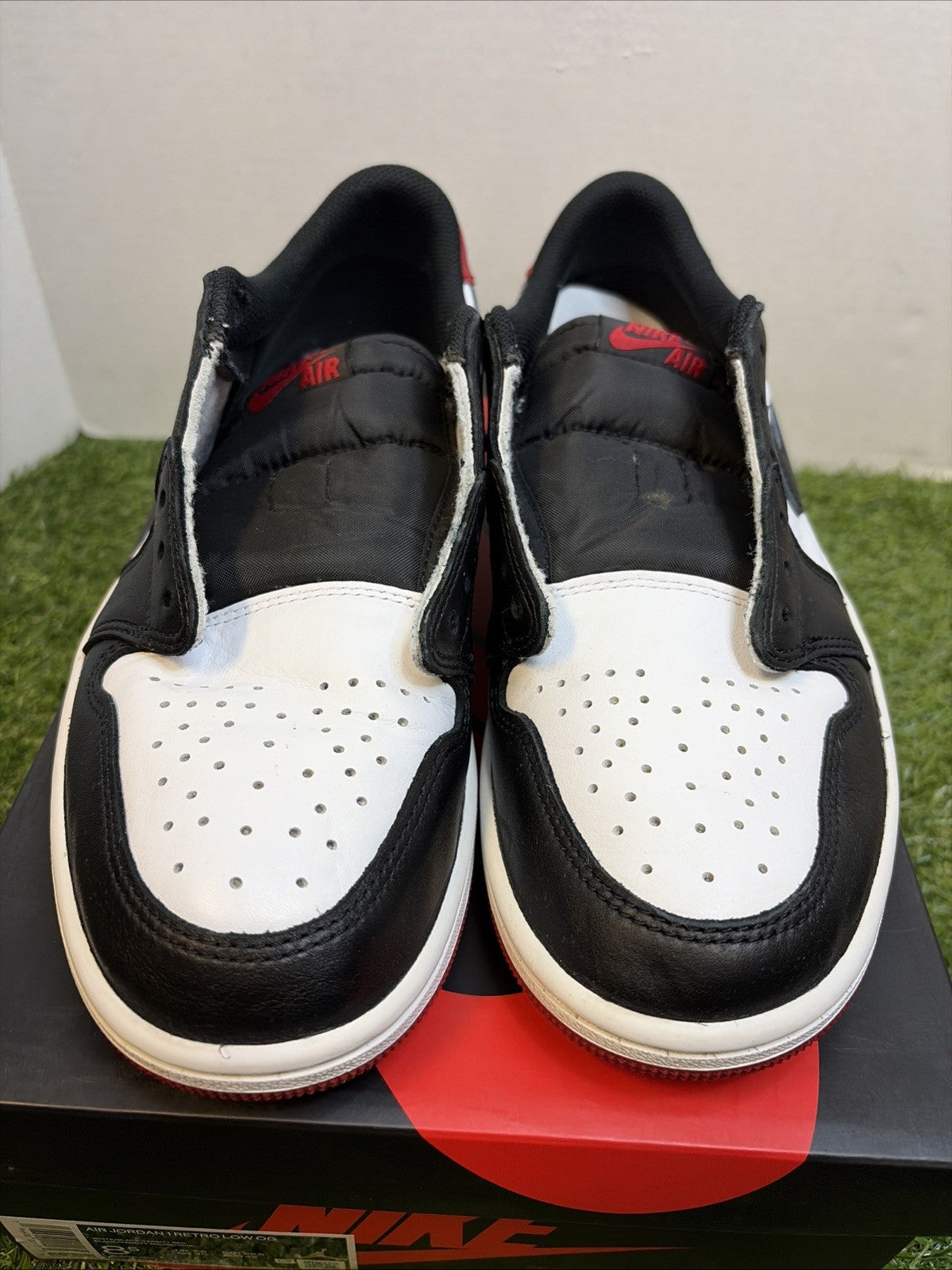 Air Jordan 1 Retro Low "BLACK TOE" 2023 - Size 8.5 - cz0790 106 (15166-27)1