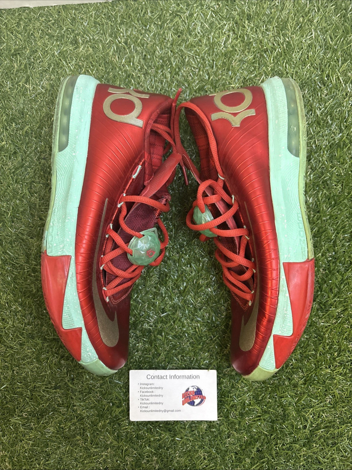 Size 8   Nike KD 6 Christmas   599424 6013