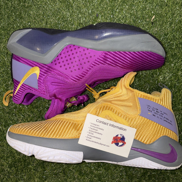 Size 10.5   Nike LeBron Soldier 14 Lakers   CK6024 5000