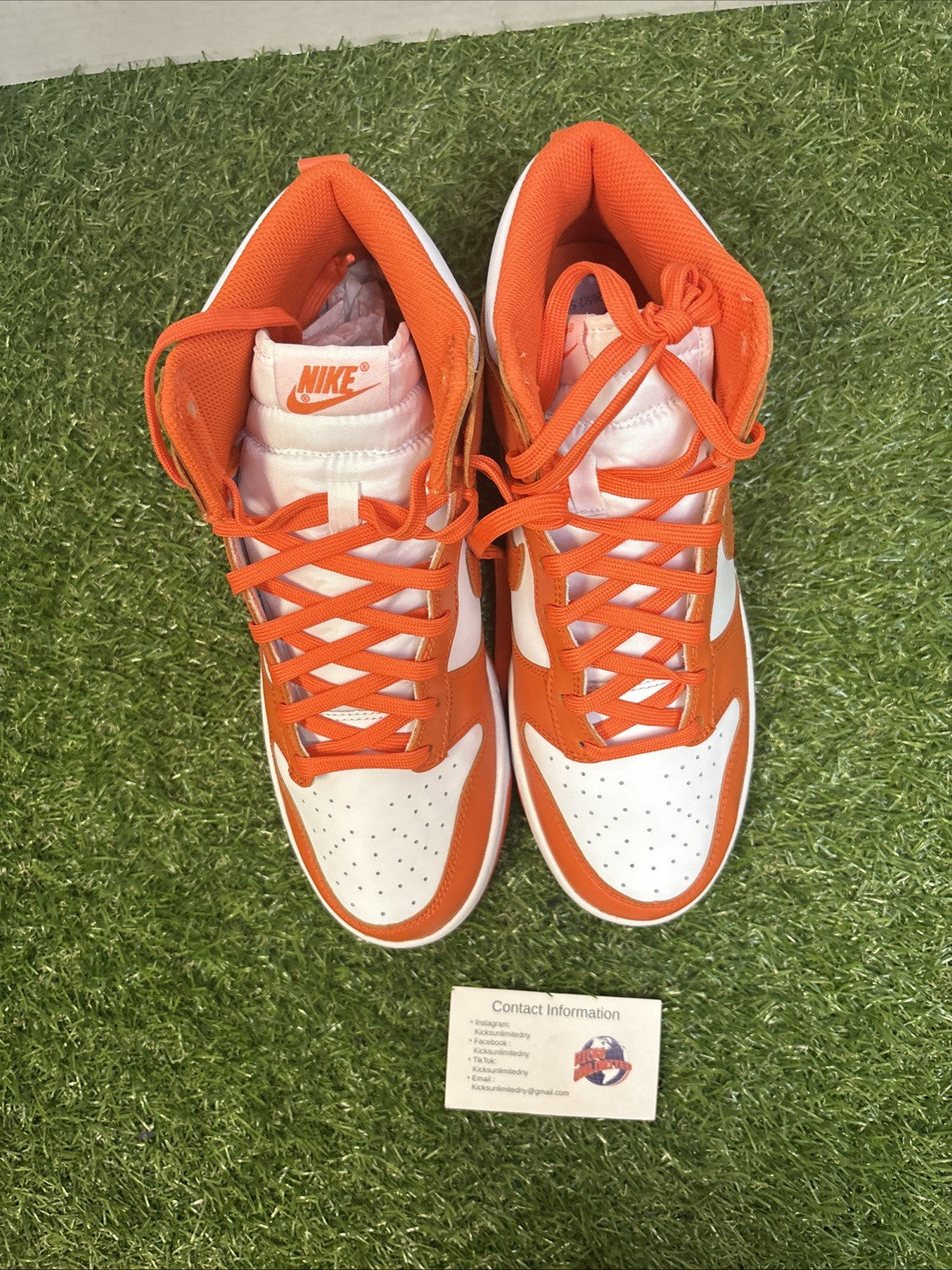 Size 8.5   Nike Dunk SP 2021 High Syracuse3