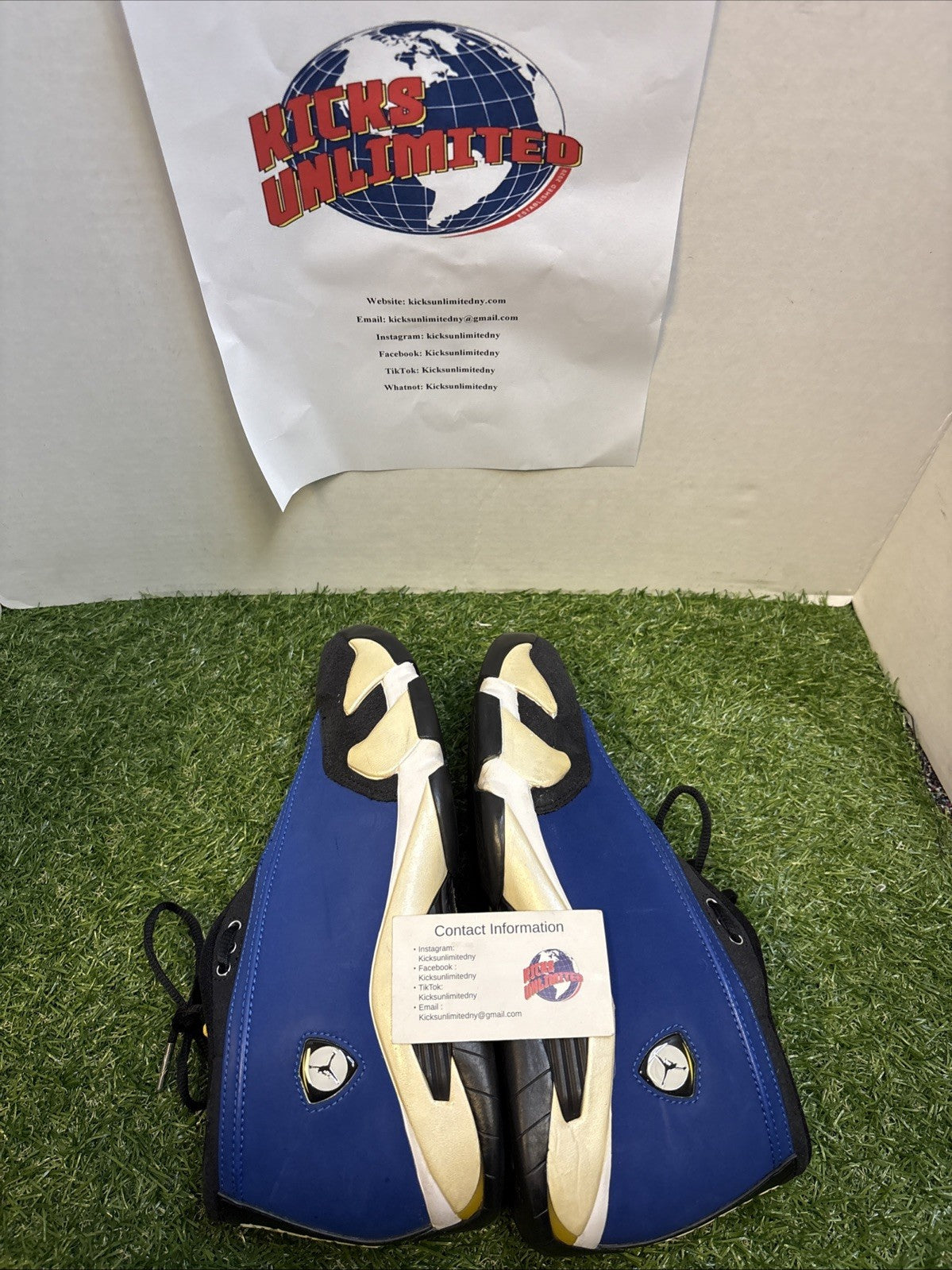 Size 10 - Air Jordan 14 Retro 2015 Low Laney2