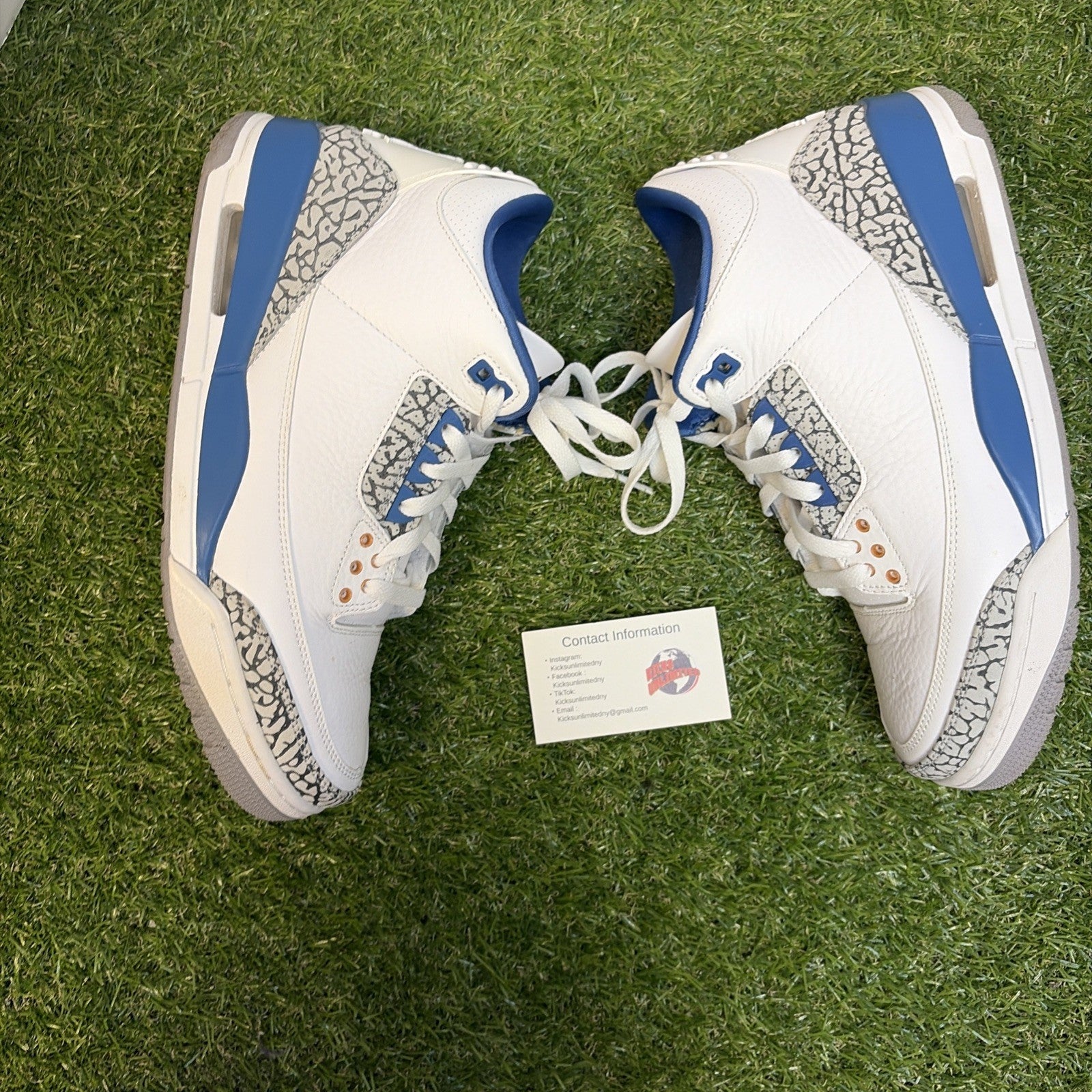 Size 9.5   Jordan 3 Retro Mid Washington Wizards2