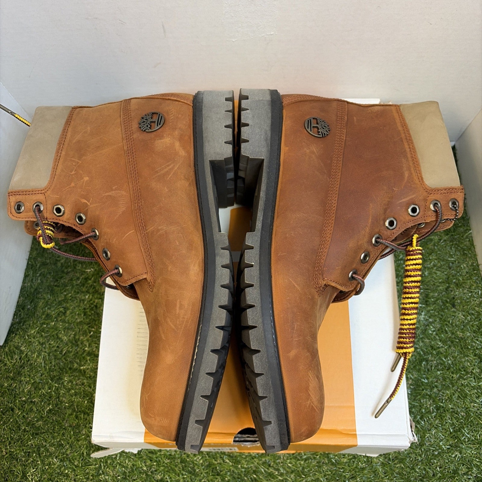 Timberland Premium 6 In Lace Waterproof Medium Orange / Tb 0A2p6w Ejd3