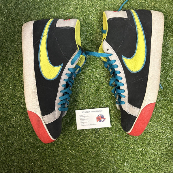 Size 10.5   Nike Blazer Sb Pacman Black   310801 0310