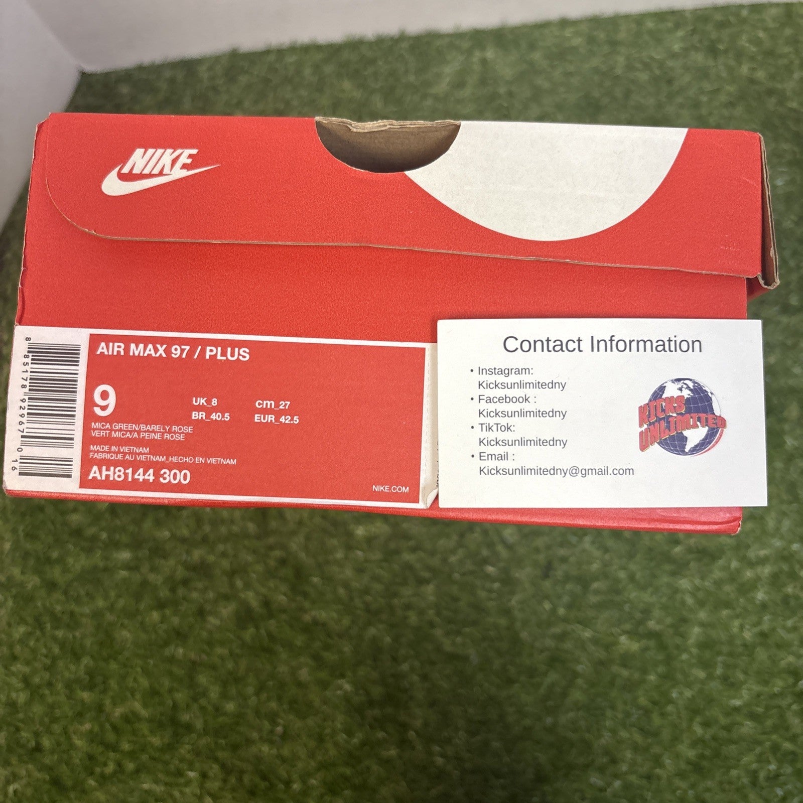 Size 9   Nike Air Max 97/Plus Max Mix1